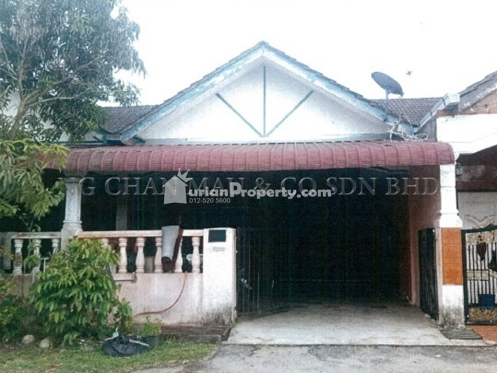 Terrace House For Auction at Kampung Gong Pauh