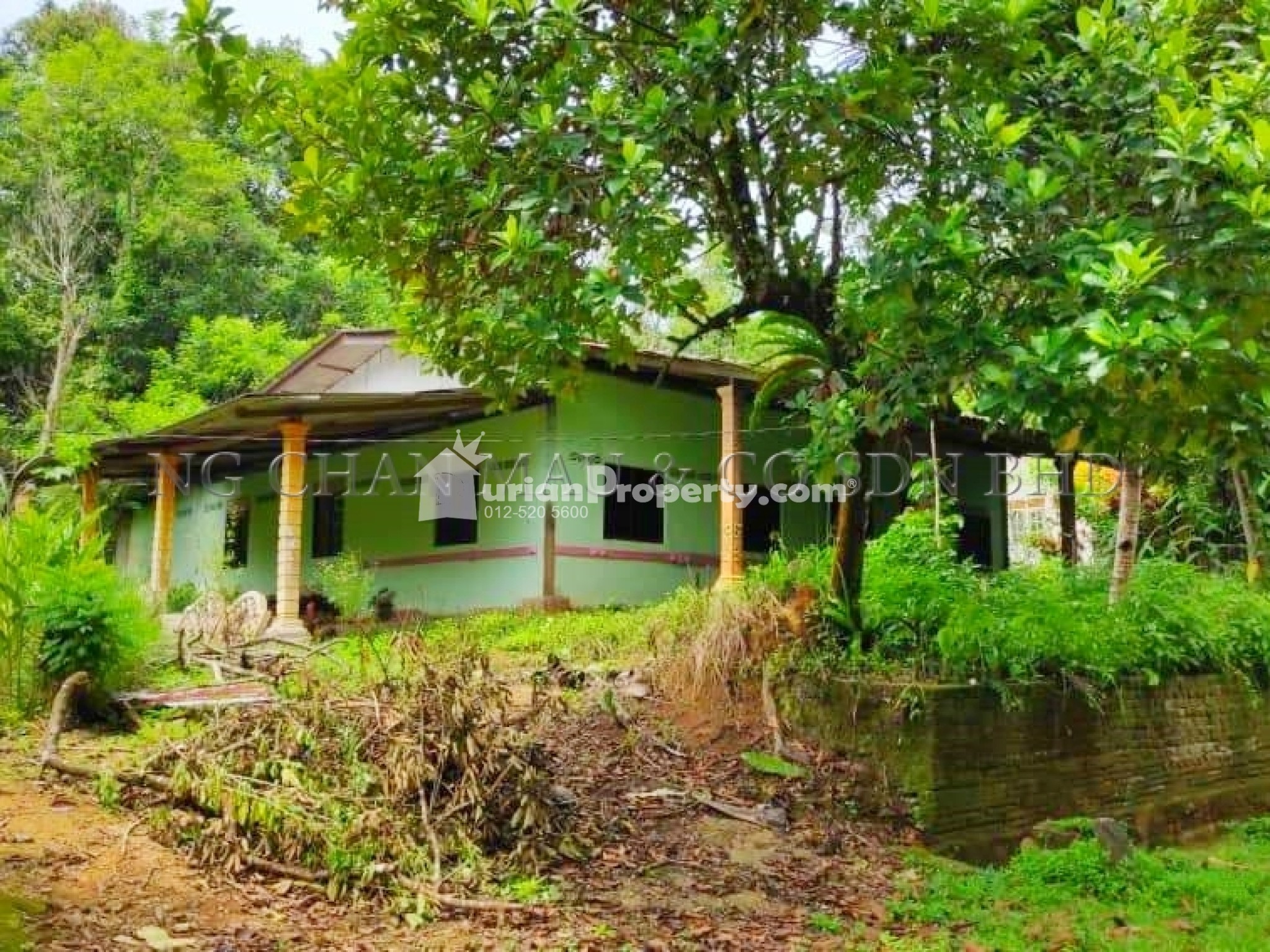 Bungalow House For Auction at Sungai Tong