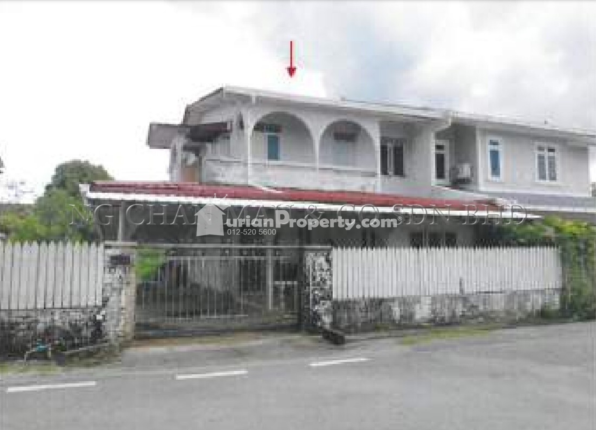 Terrace House For Auction at Sarikei