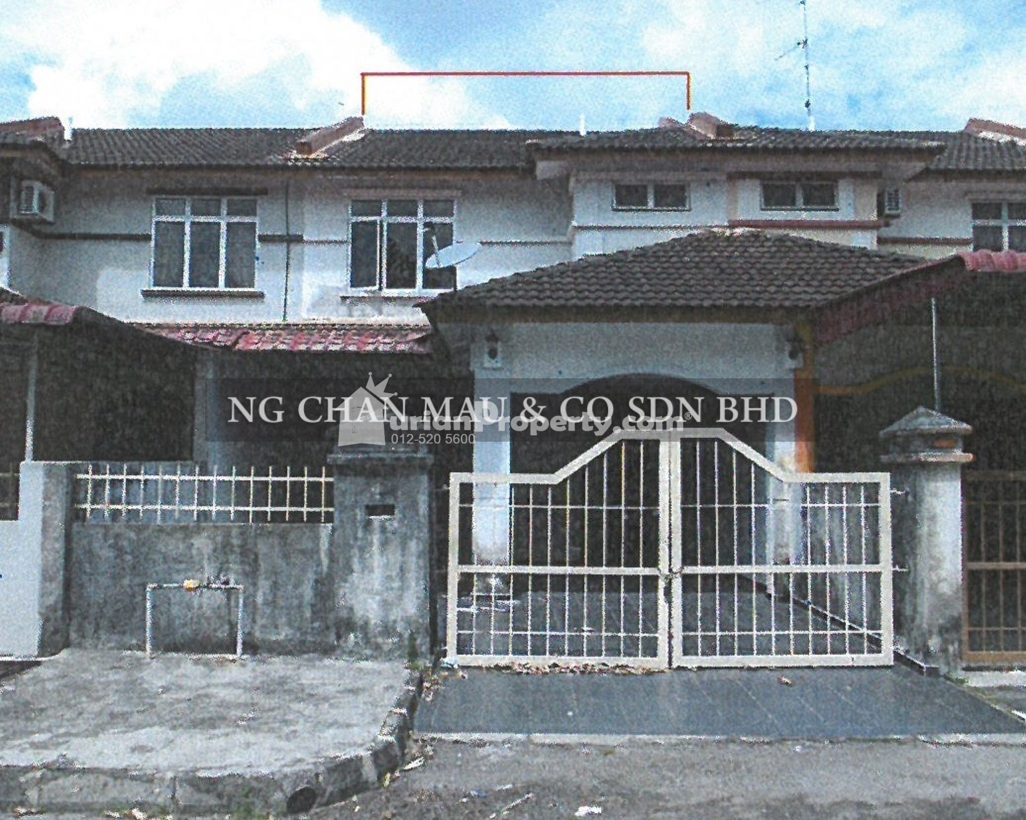 Terrace House For Auction at Taman Putri Kulai