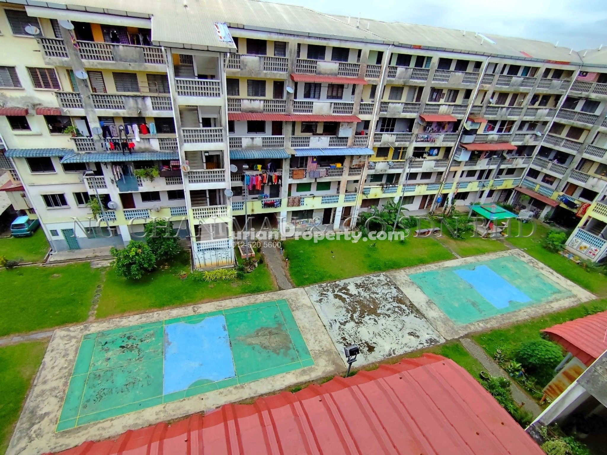 Flat For Auction at Pangsapuri Teratai