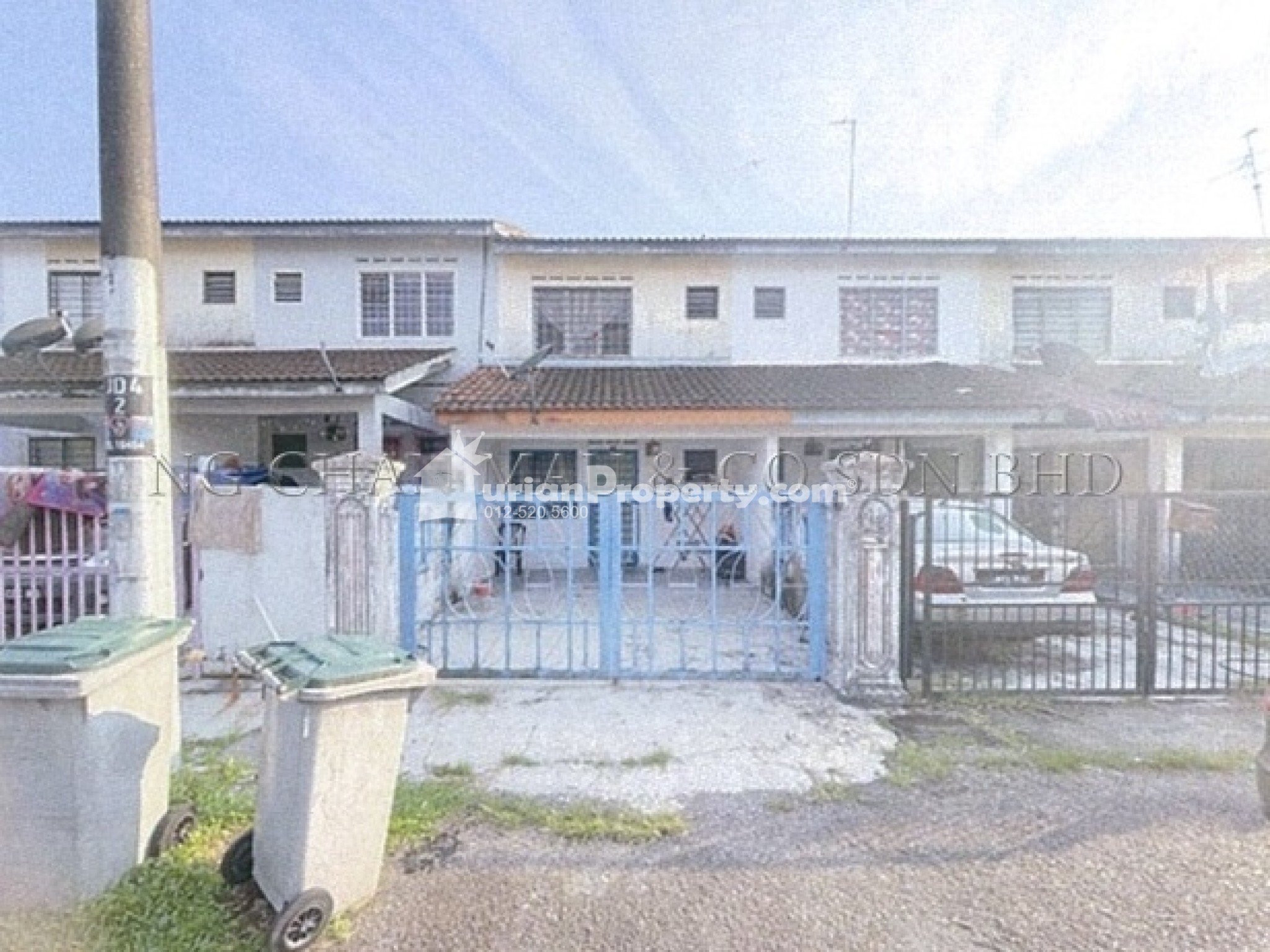 Terrace House For Auction at Taman Cahaya Masai