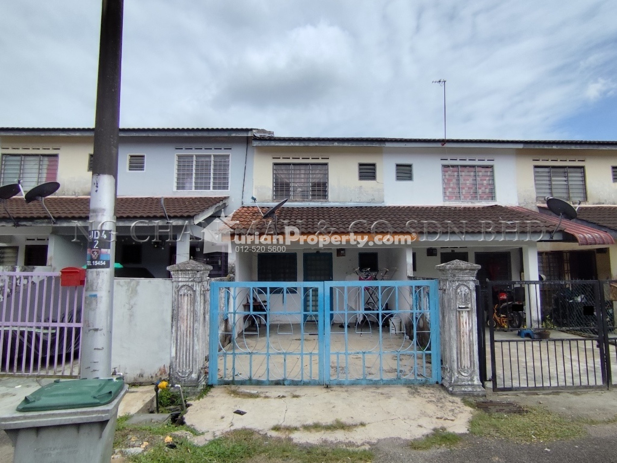 Terrace House For Auction at Taman Cahaya Masai