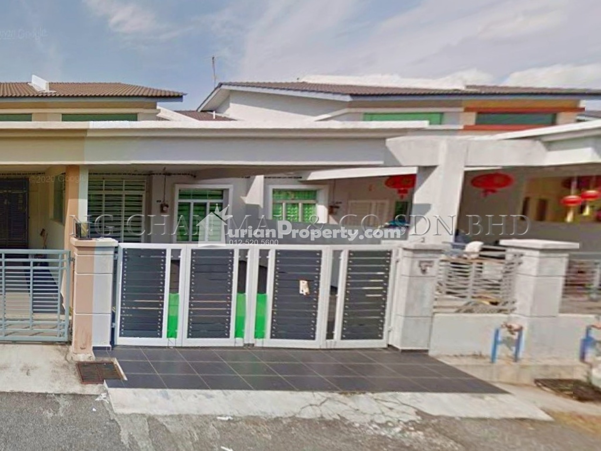 Terrace House For Auction at Taman Krubong Jaya