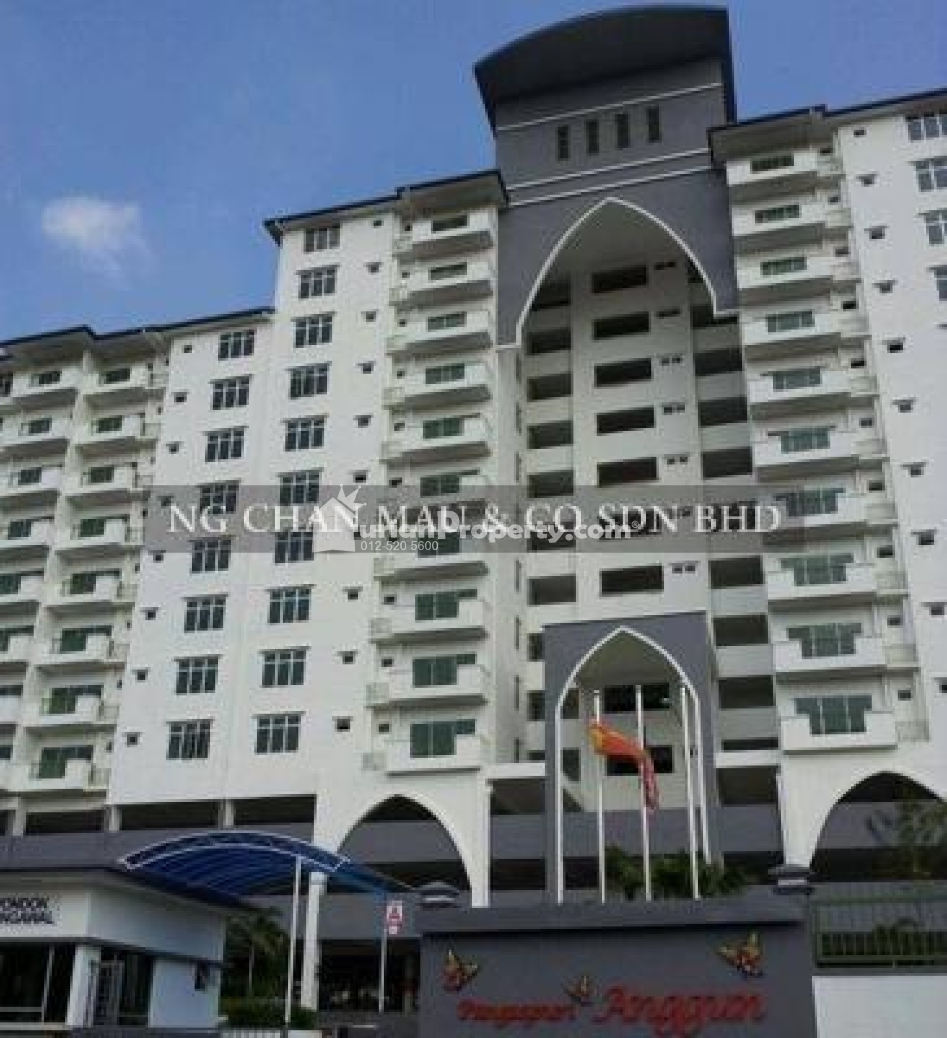 Apartment For Auction at Pangsapuri Anggun