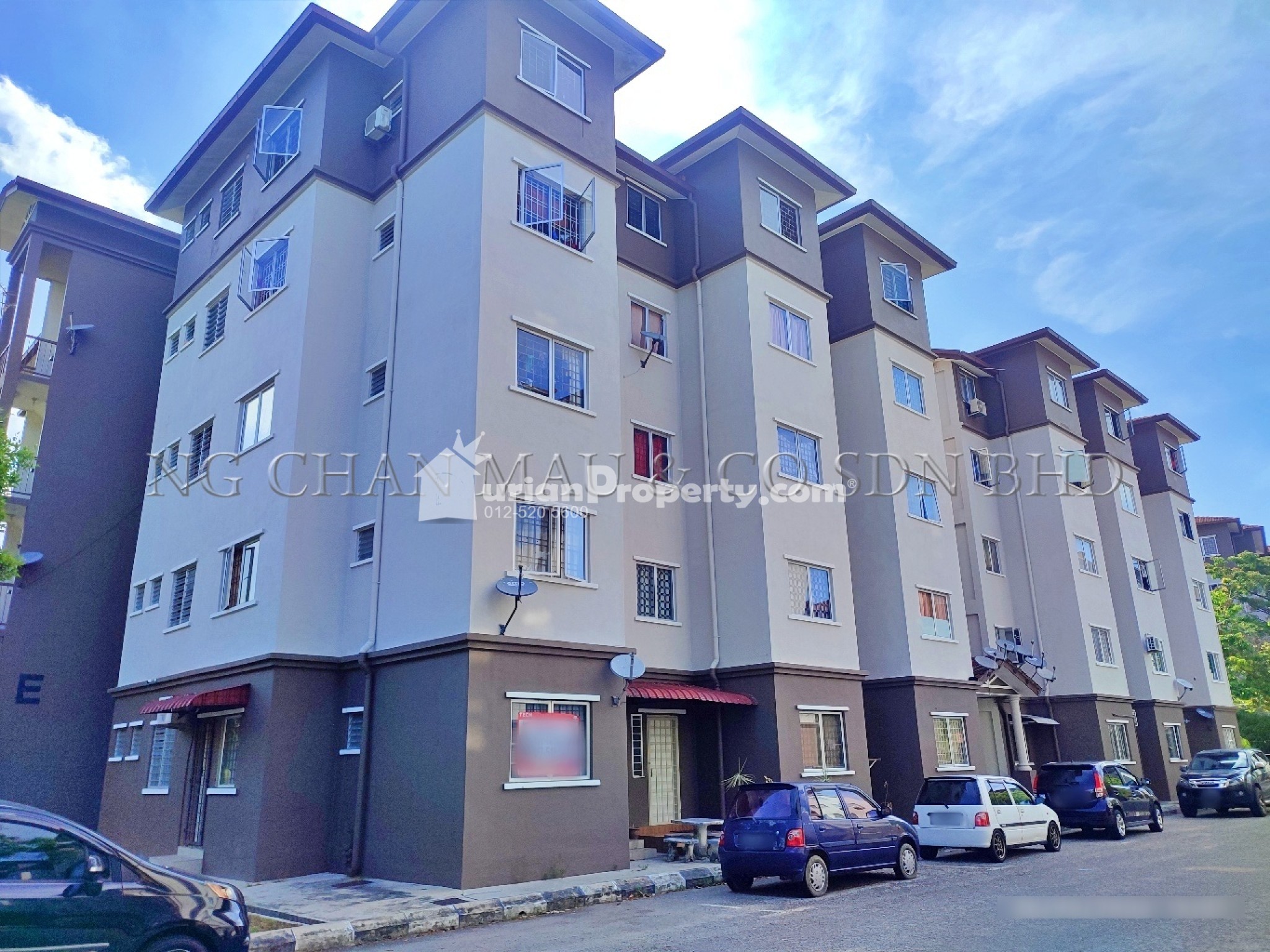 Flat For Auction at Pangsapuri Taman Tasik Utama