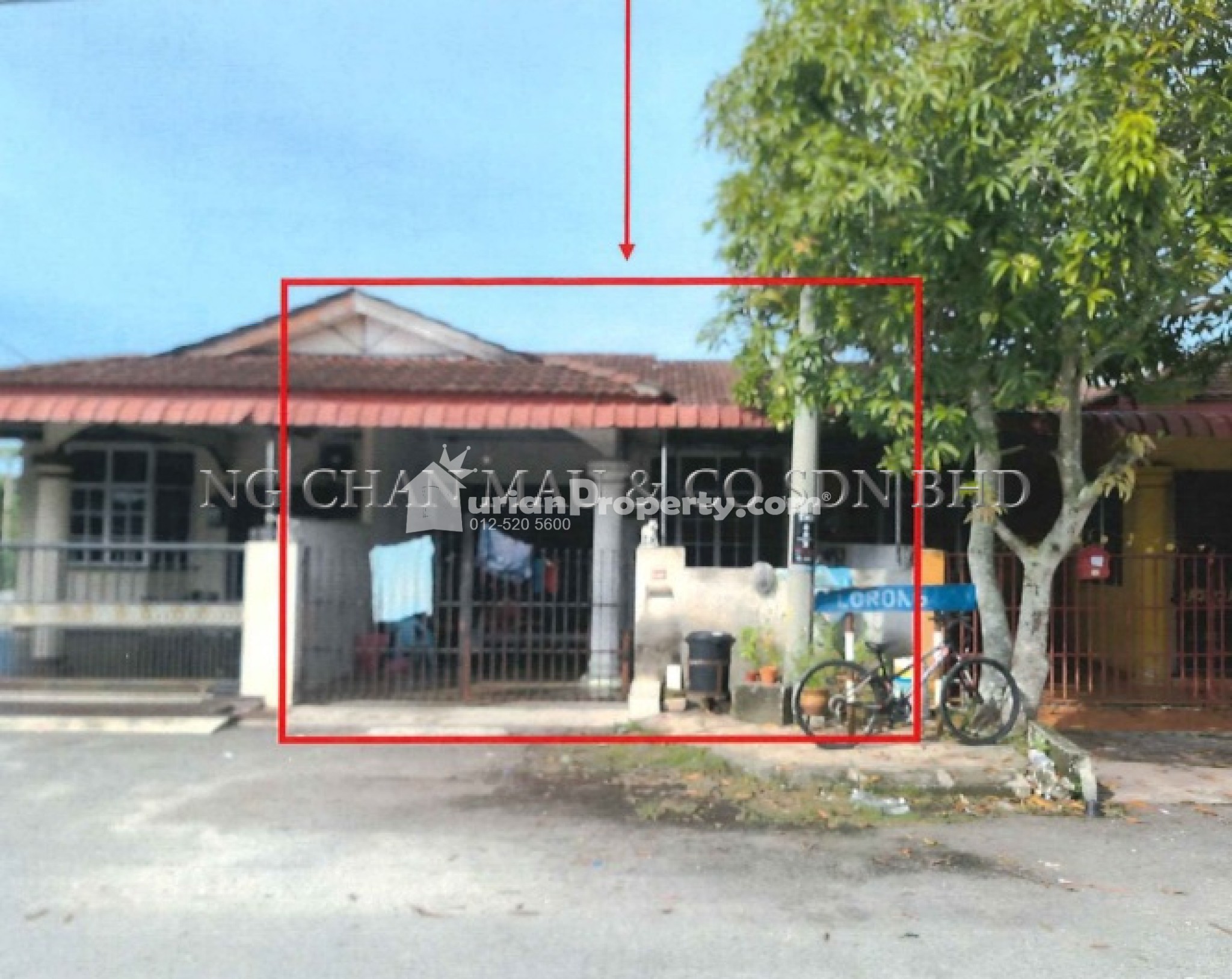 Terrace House For Auction at Taman Melor