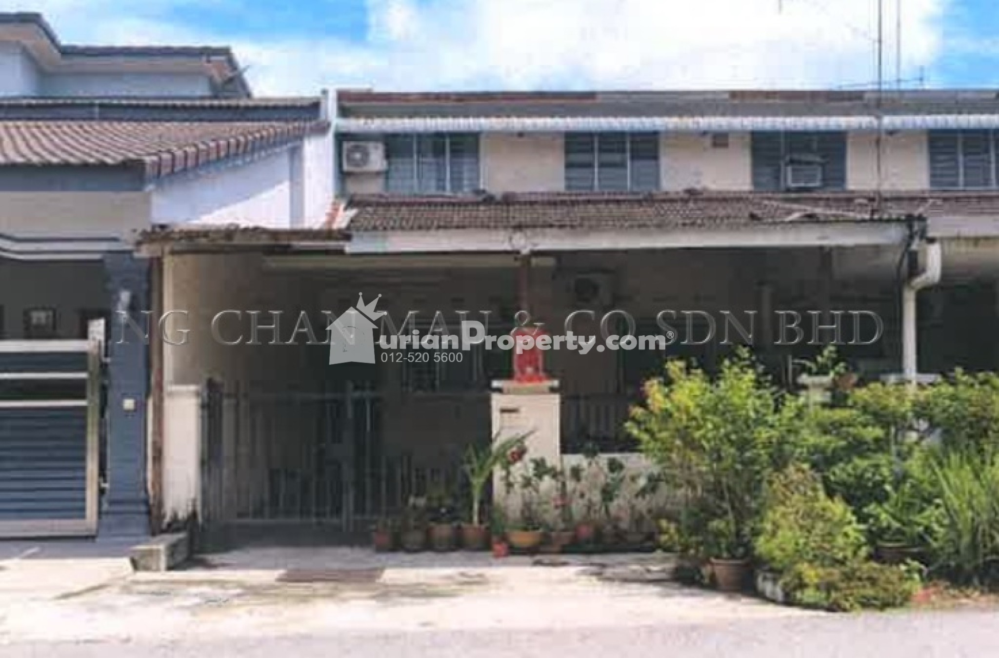 Terrace House For Auction at Kampung Merdeka