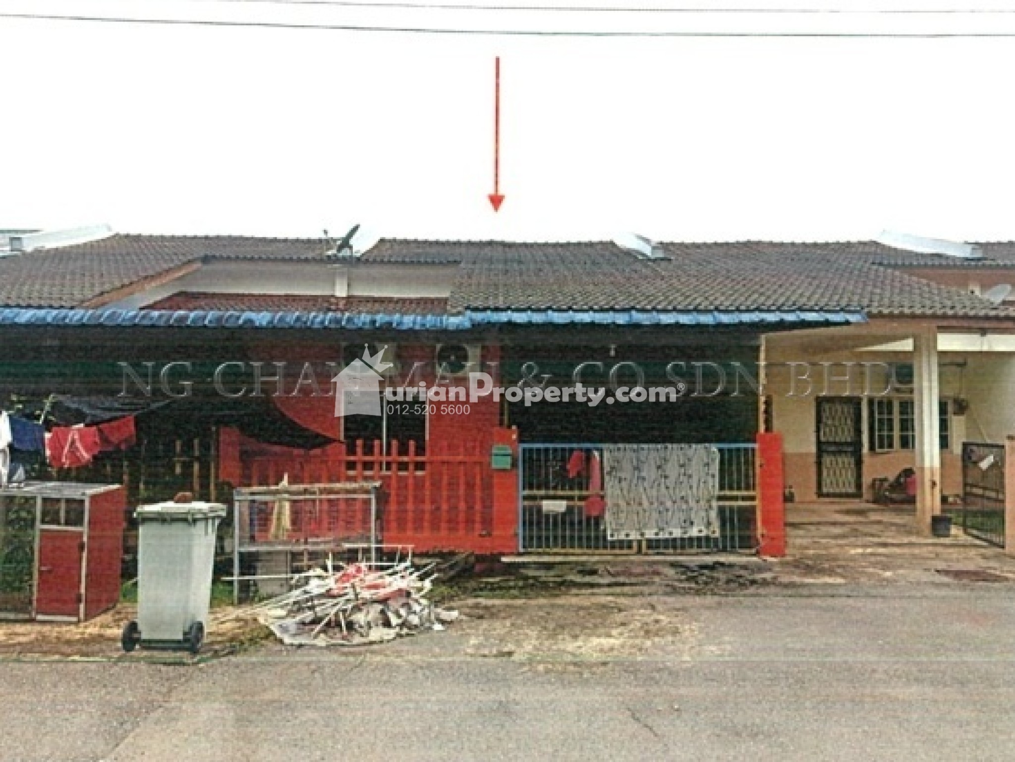 Terrace House For Auction at Limbang