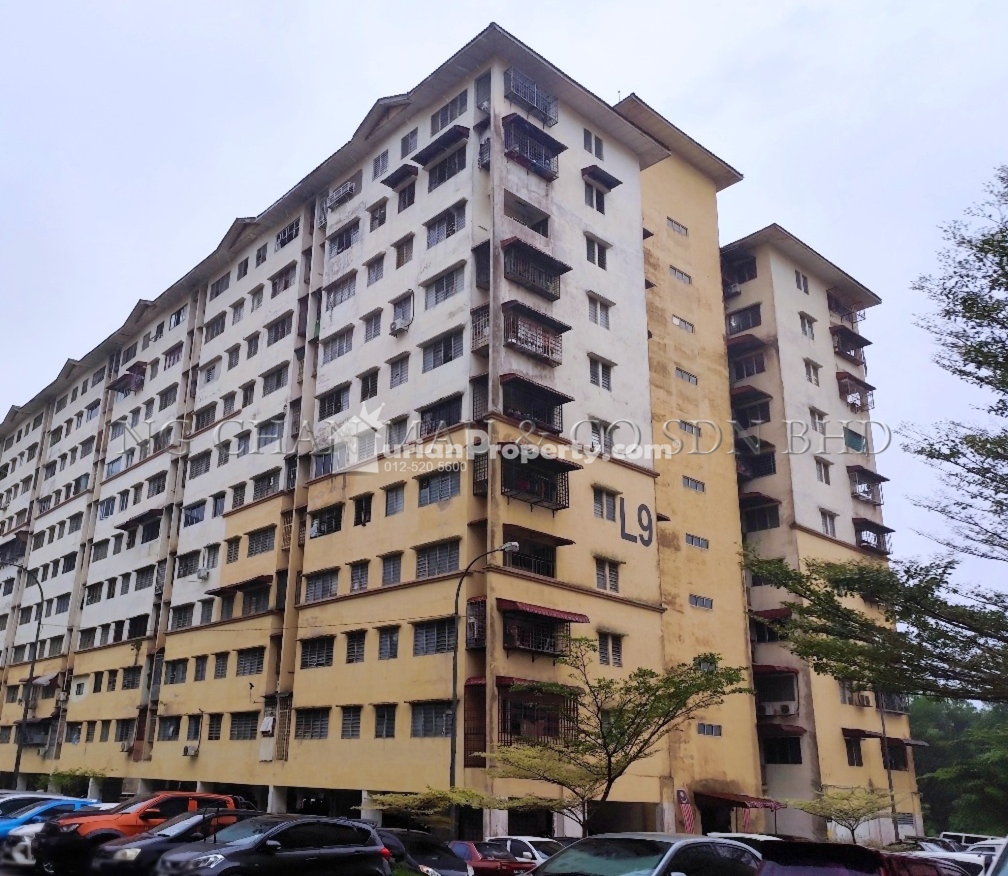 Apartment For Auction at Pangsapuri Teratai