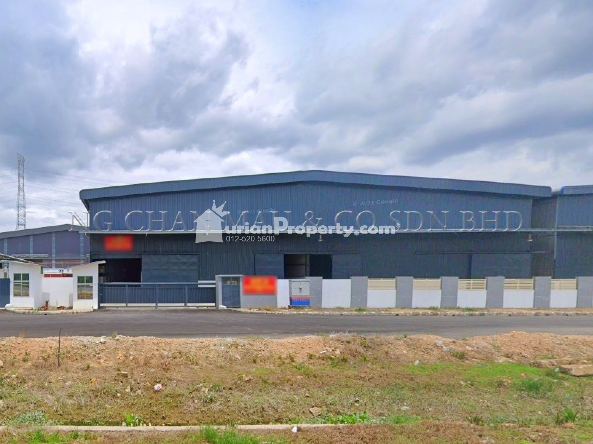 Detached Warehouse For Auction at Olak Lempit