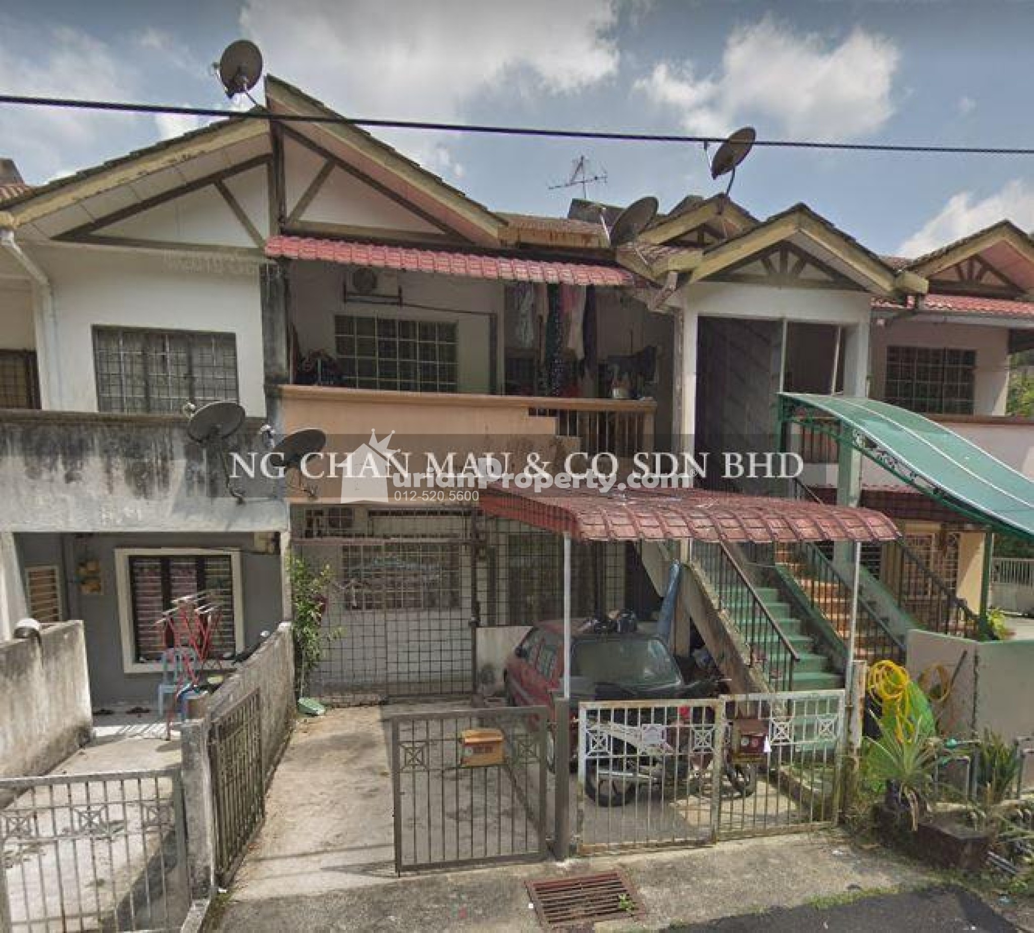 Terrace House For Auction at Taman Saga