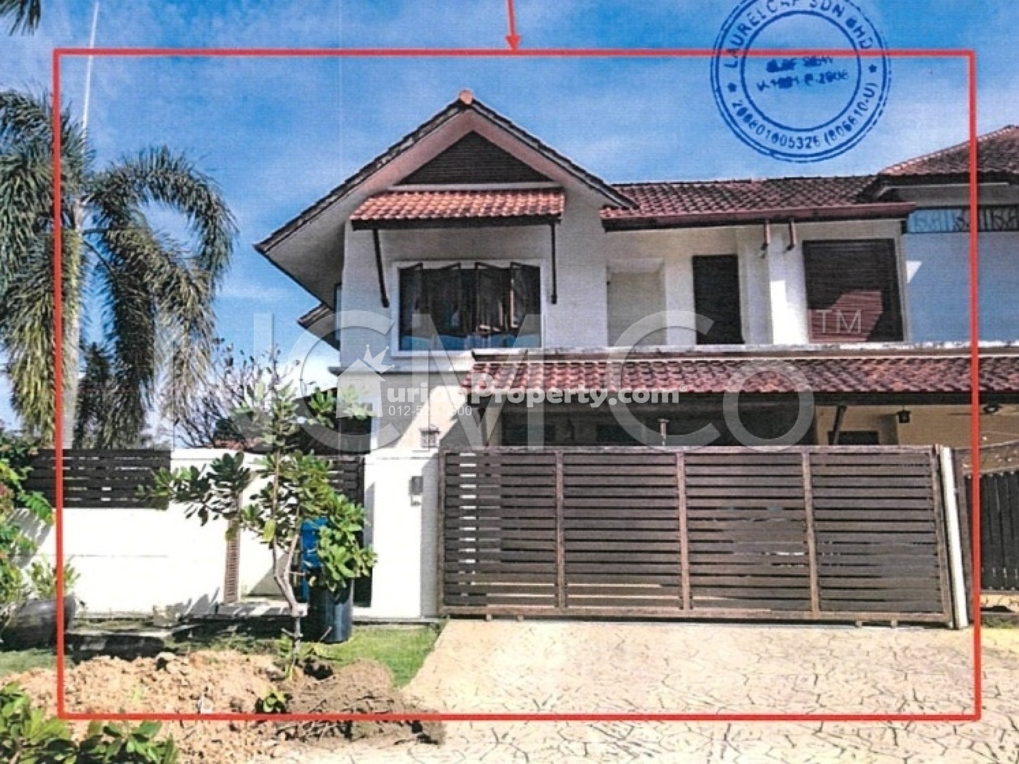 Terrace House For Auction at Tropika Residence