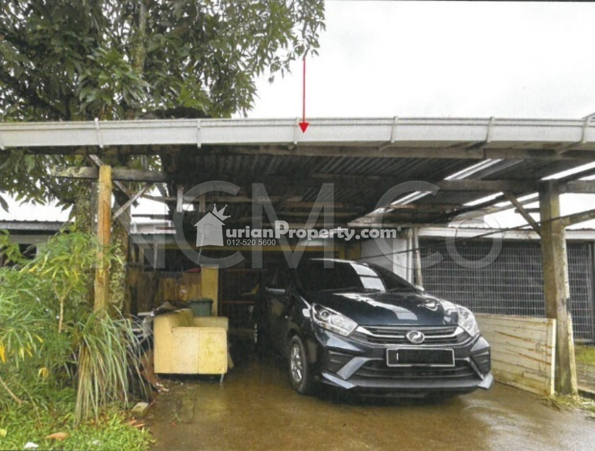 Terrace House For Auction at Stutong Baru