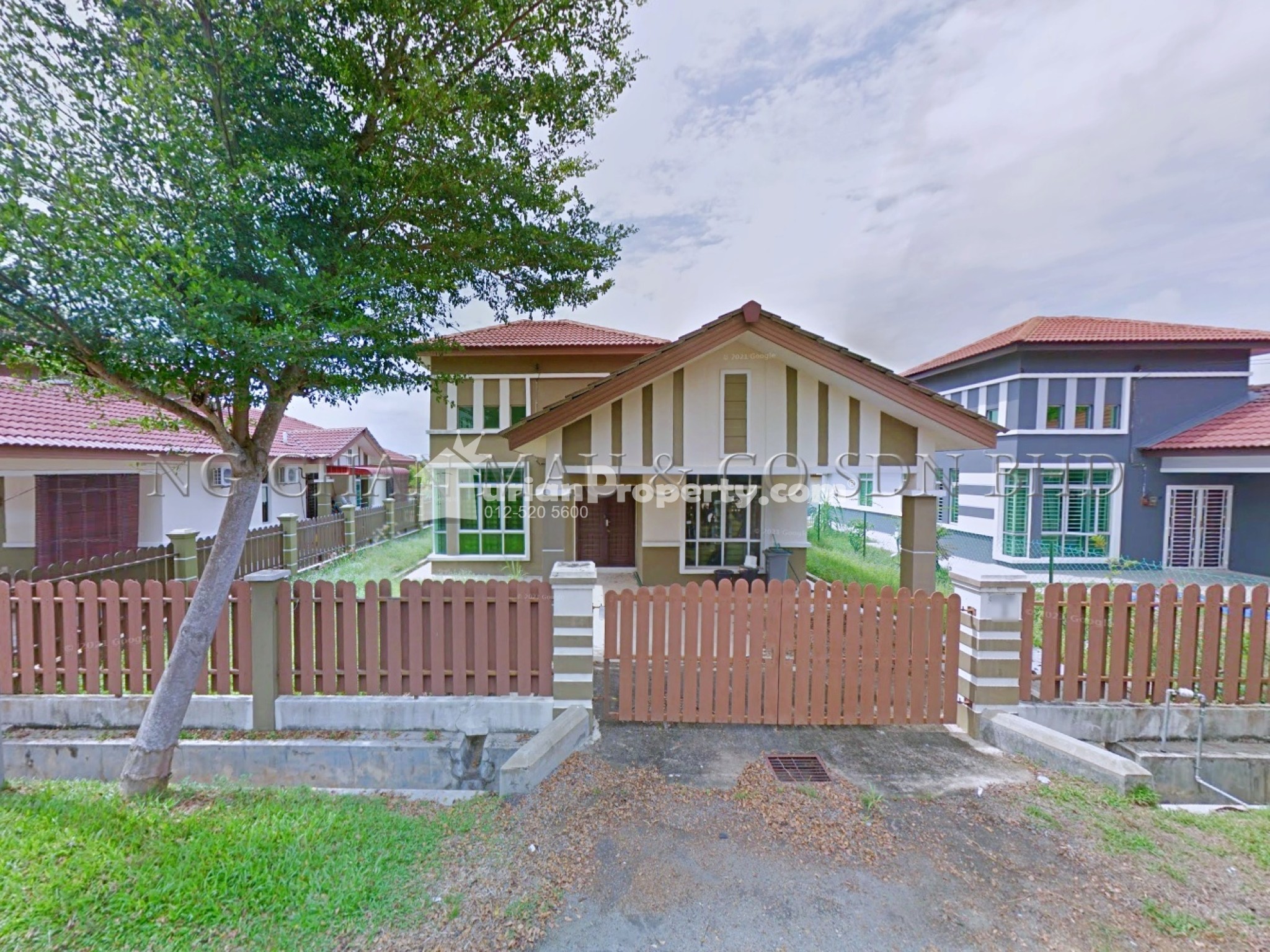 Bungalow House For Auction at Taman Krubong Perdana