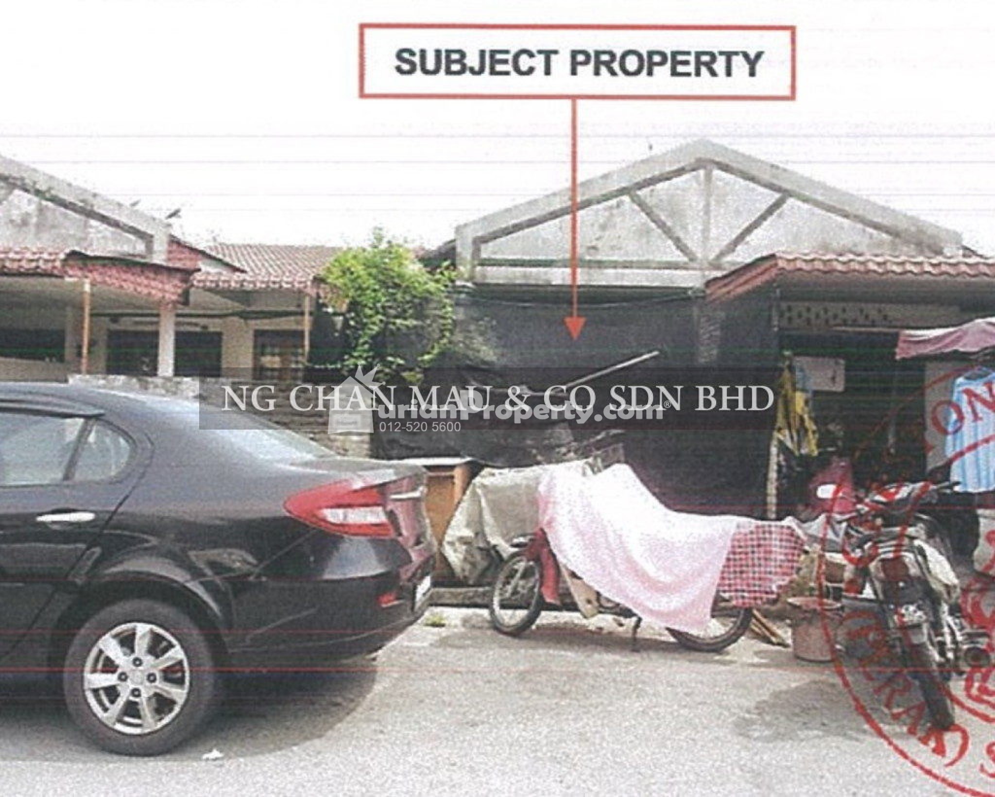 Terrace House For Auction at Taman Klebang Jaya