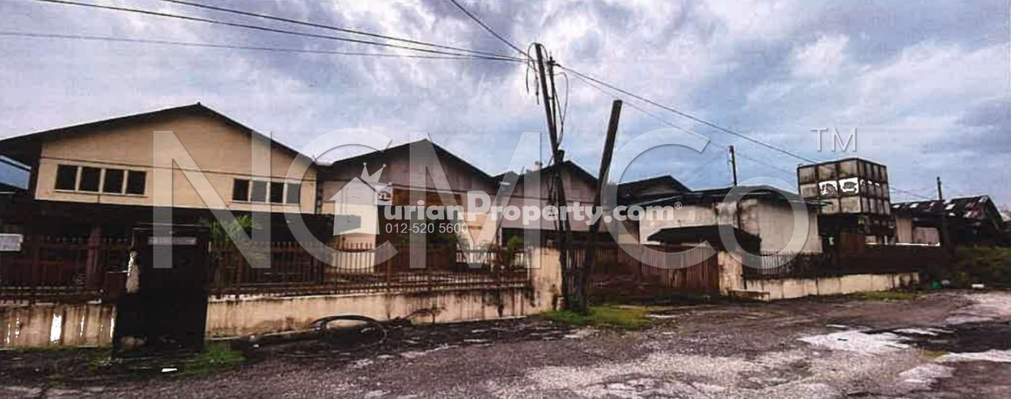 Detached Factory For Auction at Taman Indah