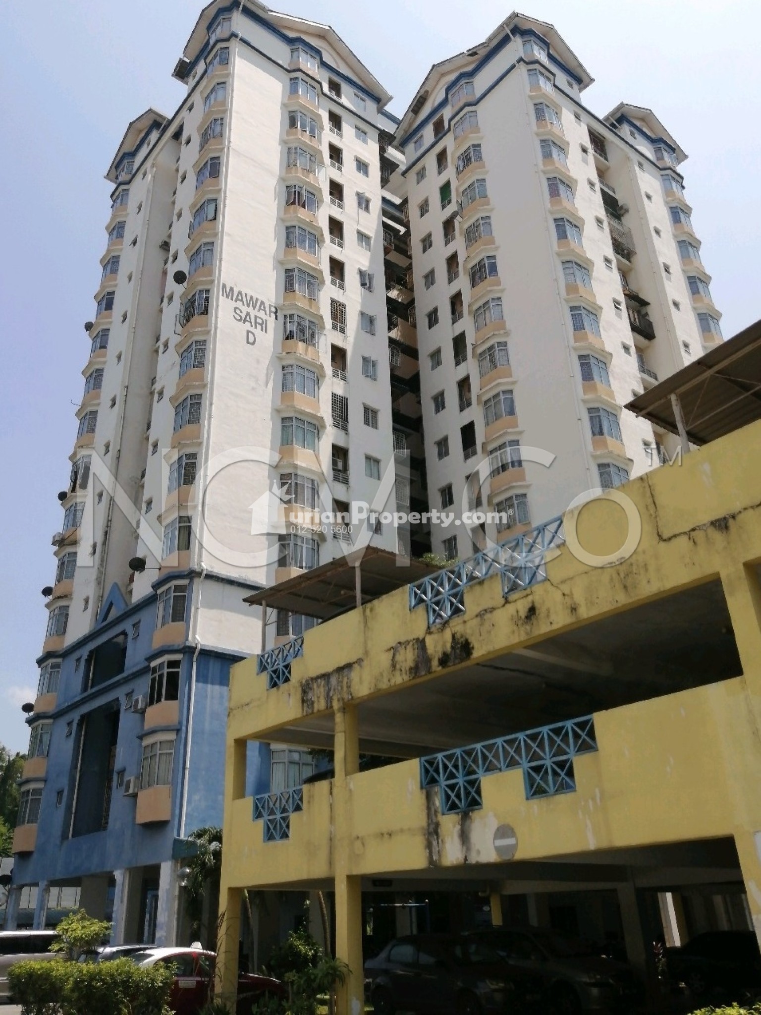 Apartment For Auction at Pangsapuri Mawar Sari