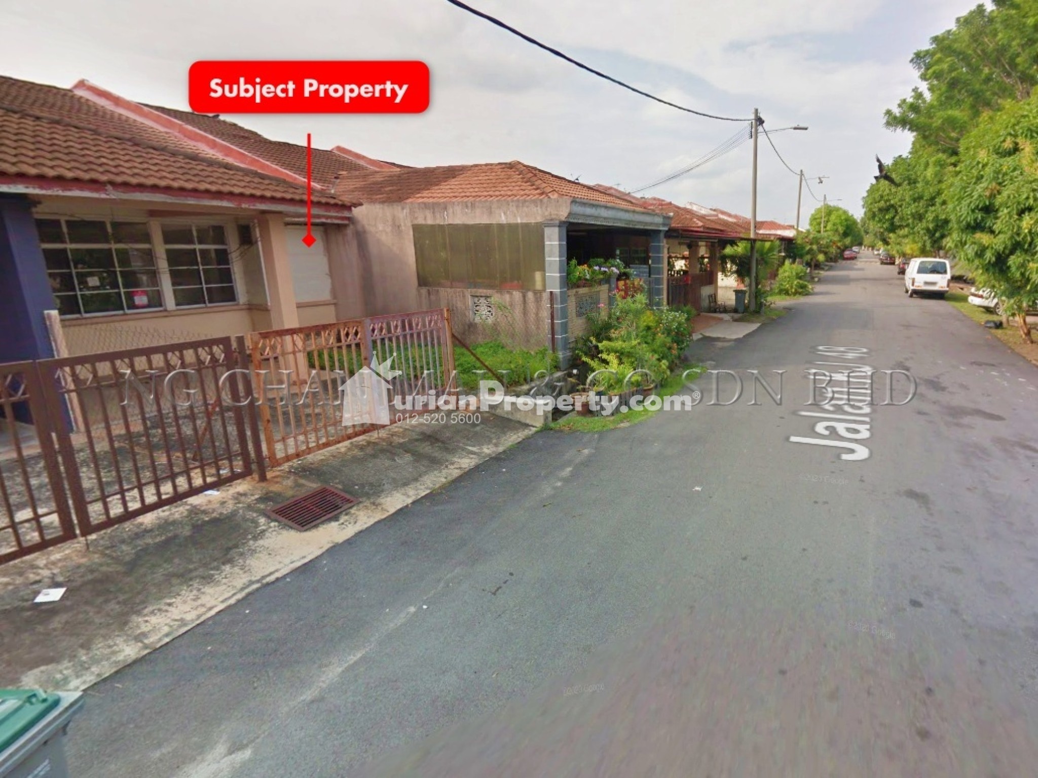 Terrace House For Auction at Taman Krubong Jaya