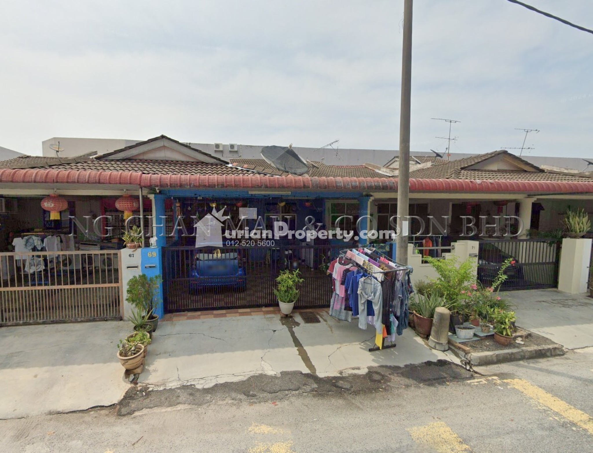 Terrace House For Auction at Taman Machang Bubok