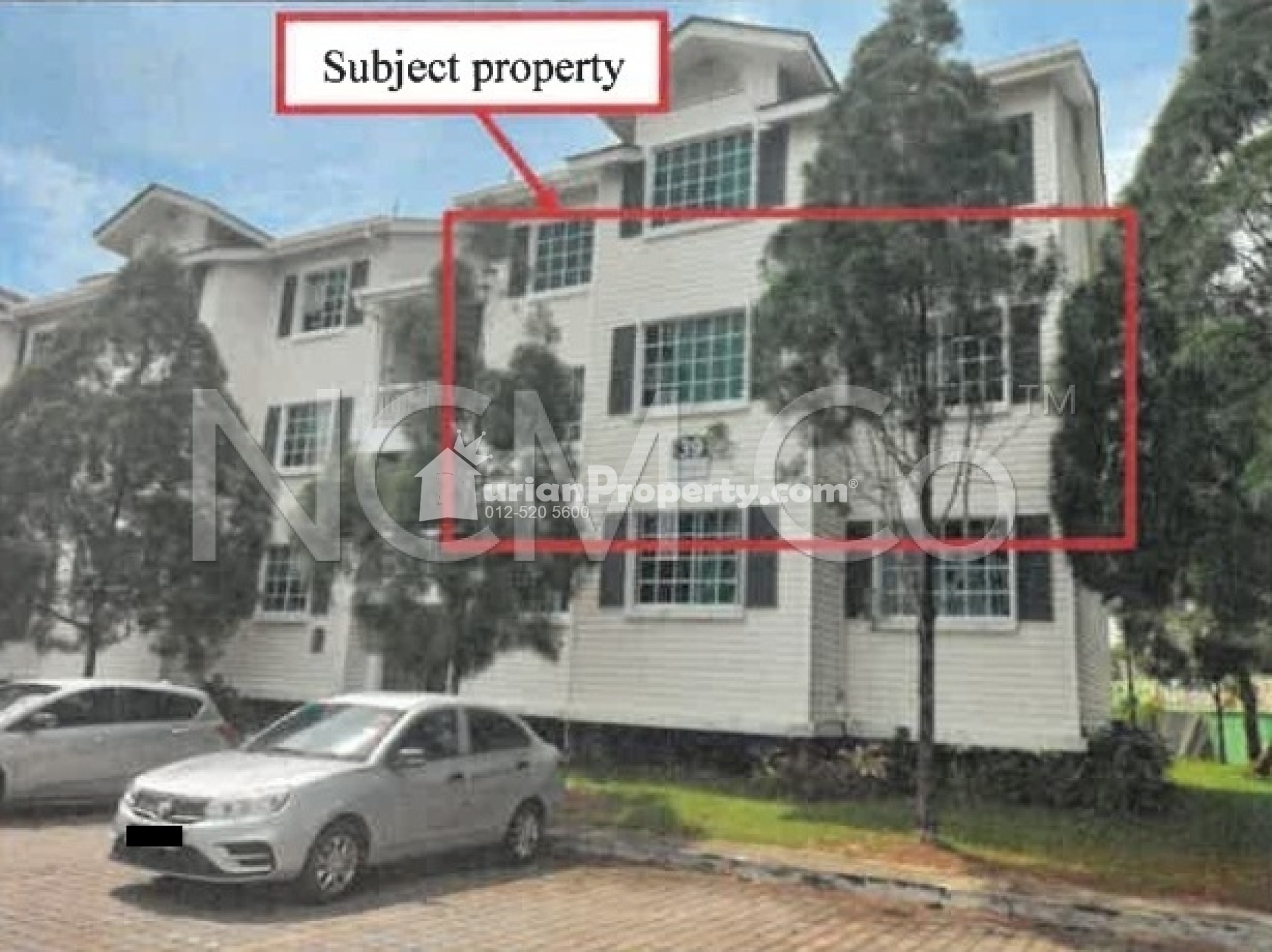 Terrace House For Auction at The Residence @ Kampar