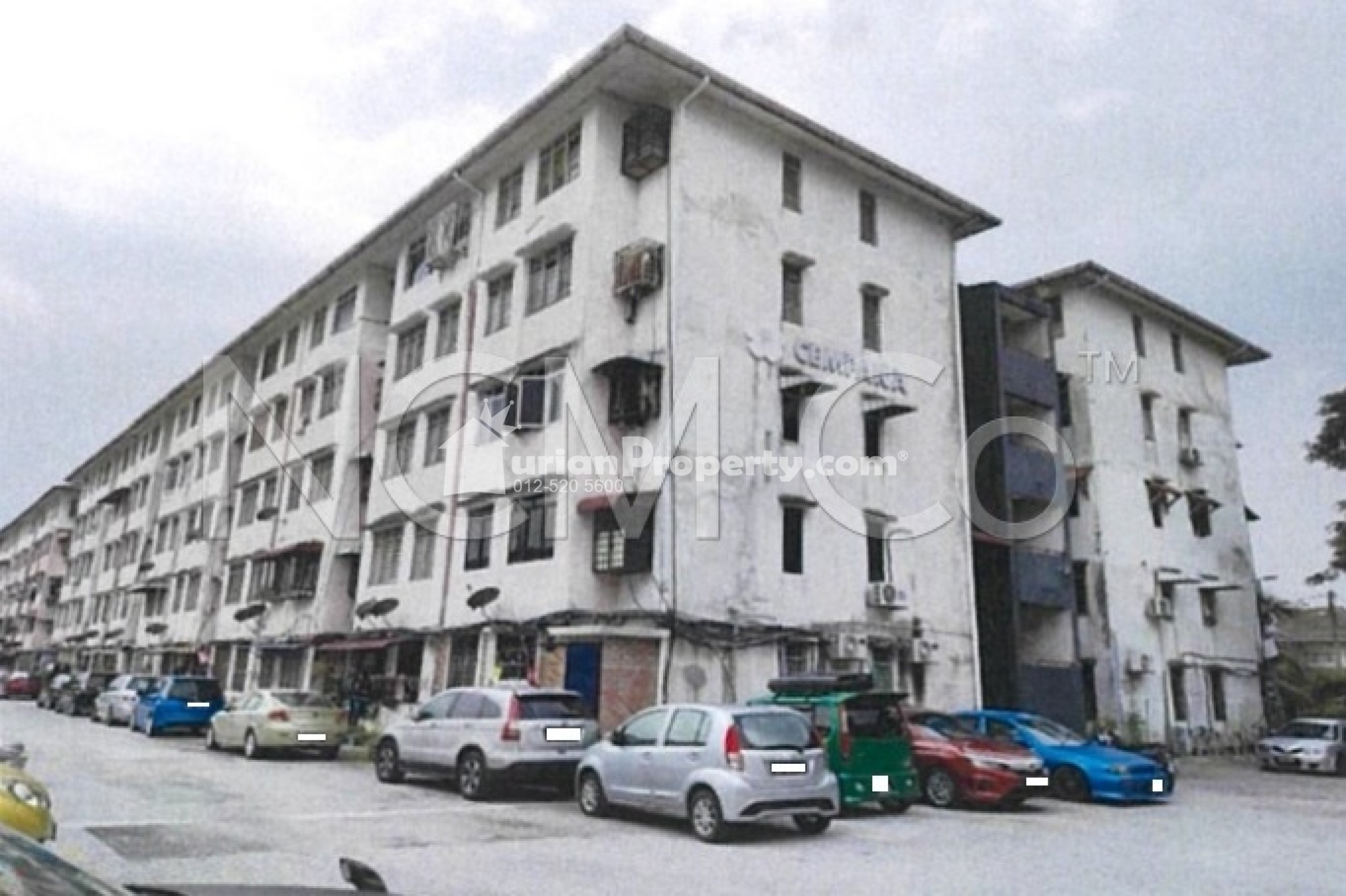 Apartment For Auction at Pangsapuri Garnet
