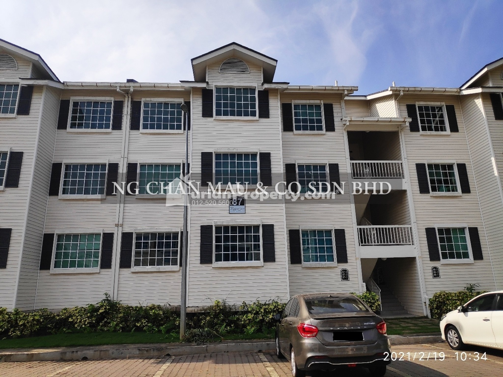 Terrace House For Auction at The Residence @ Kampar