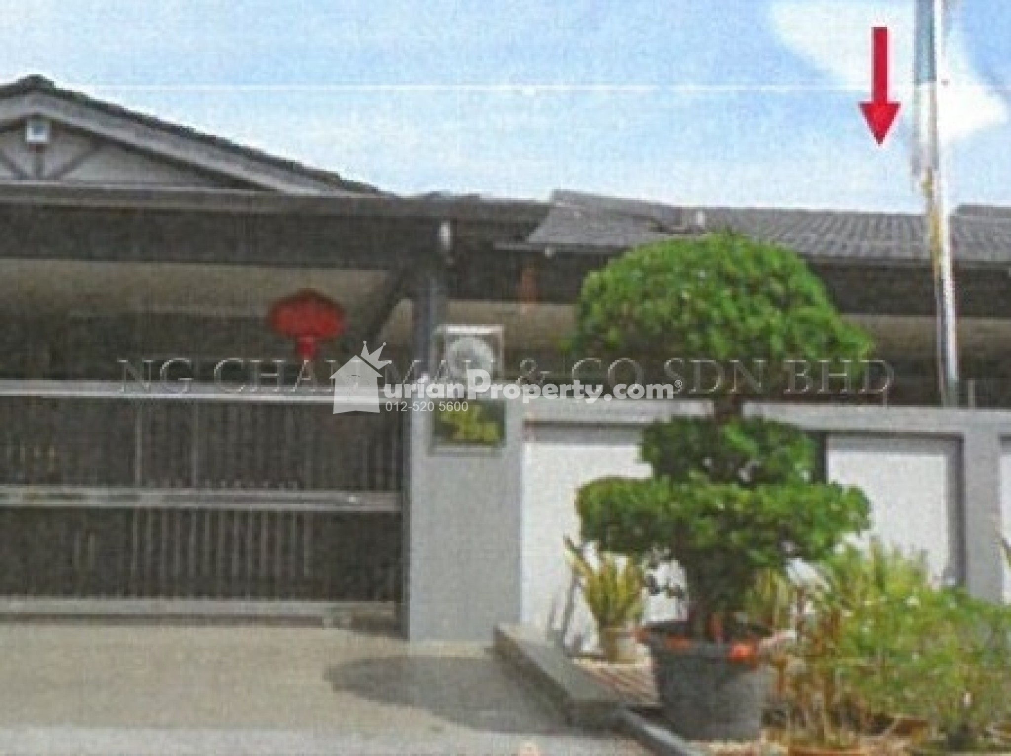 Terrace House For Auction at Taman Mawar