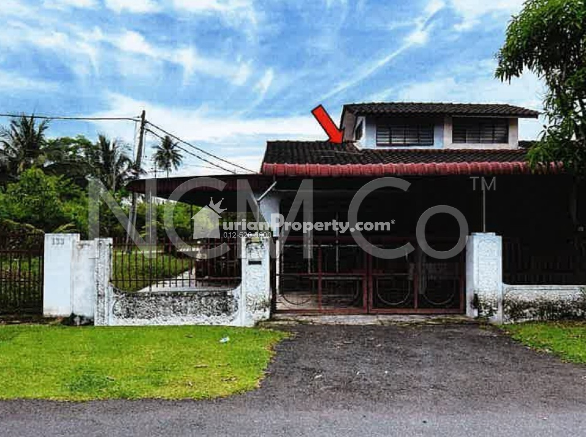 Terrace House For Auction at Gopeng