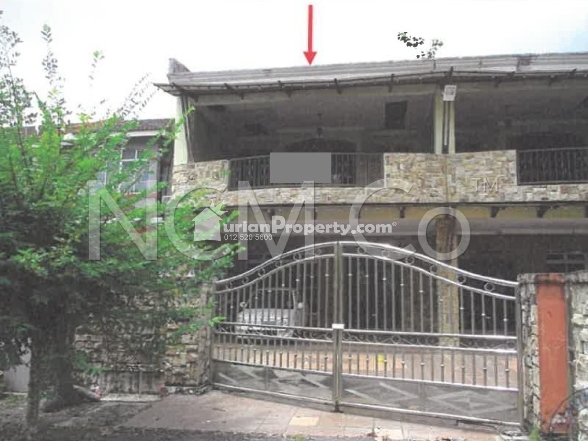 Terrace House For Auction at Kota Tinggi