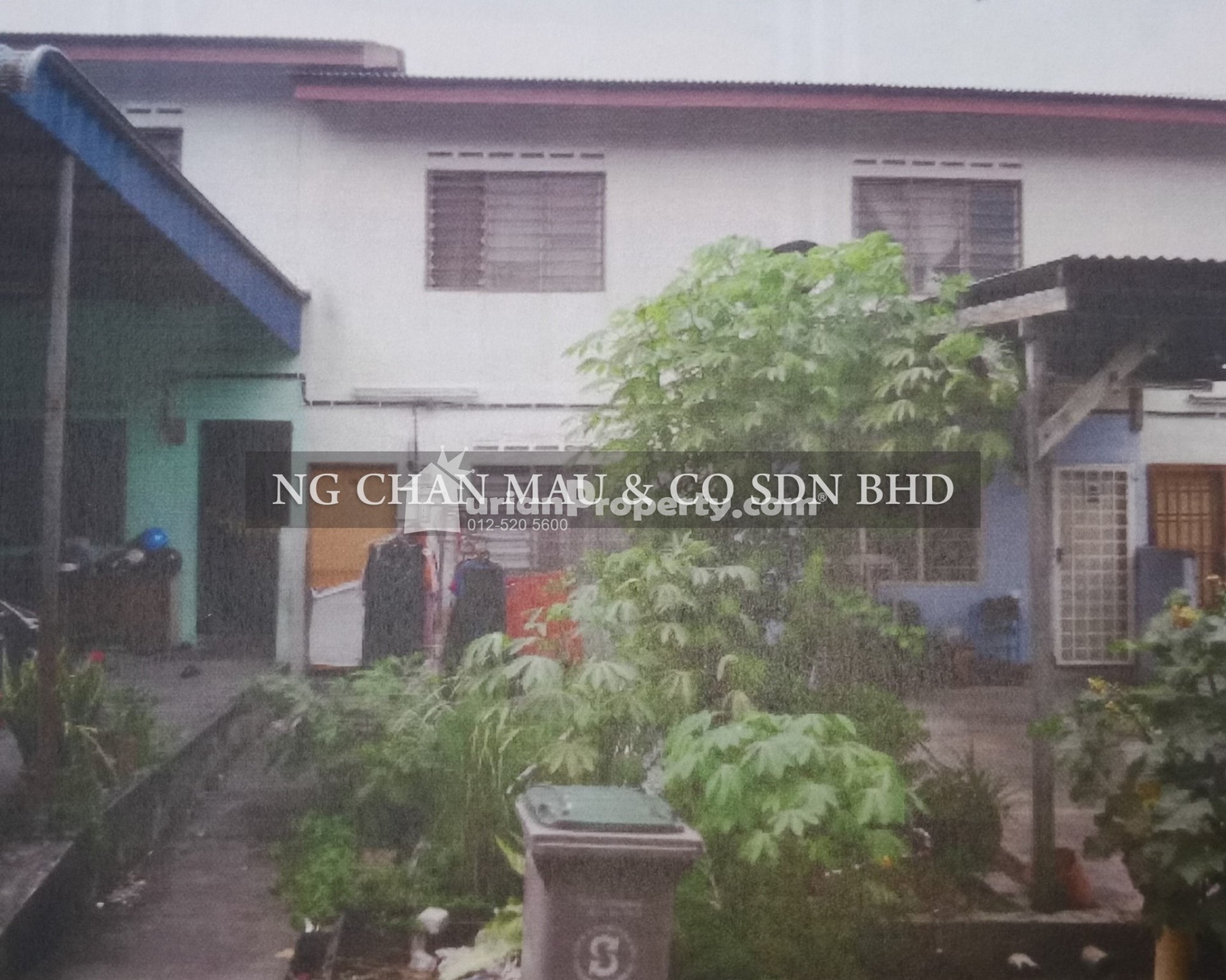 Terrace House For Auction at Segamat