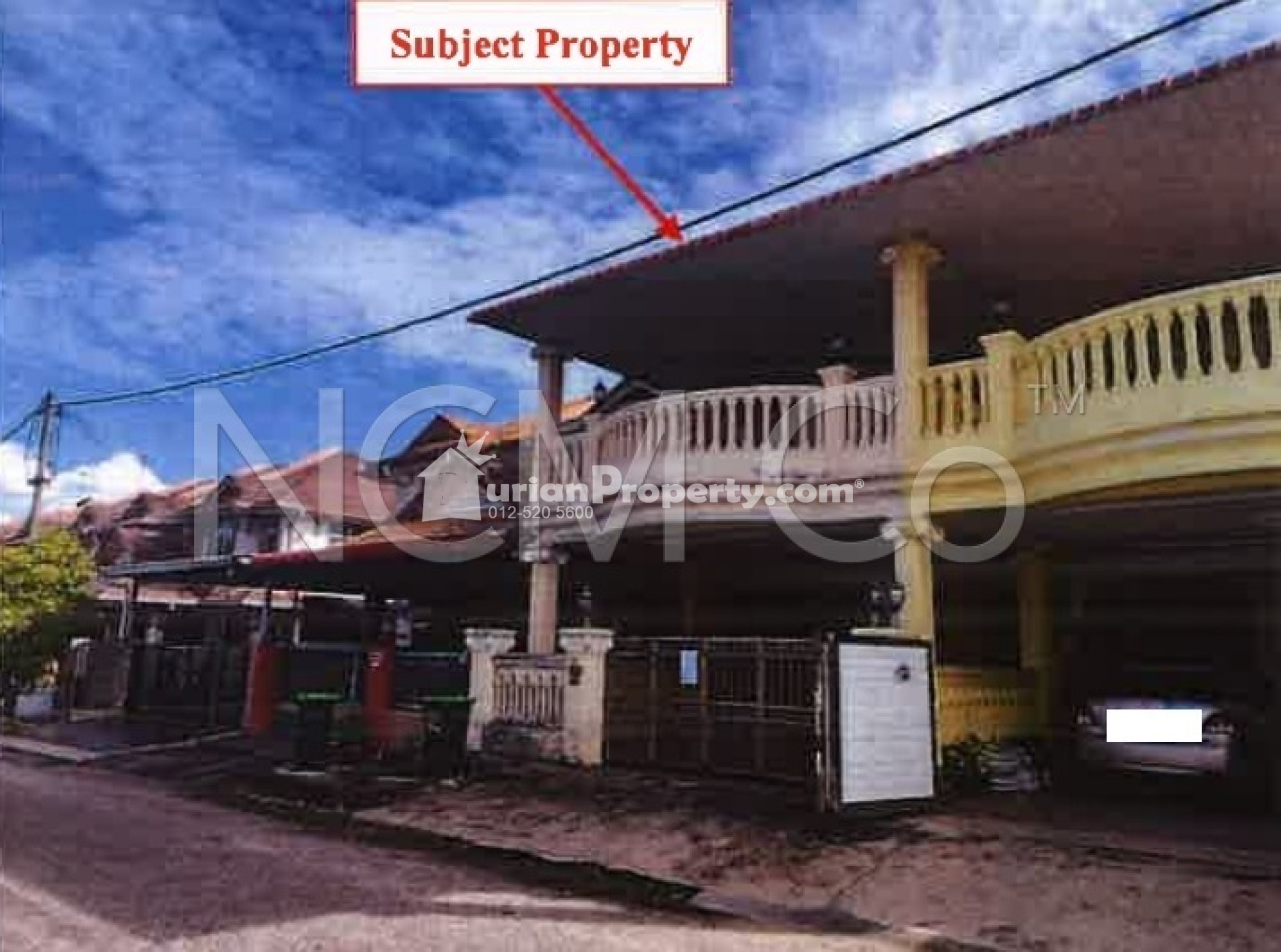 Terrace House For Auction at Bandar Laguna Merbok