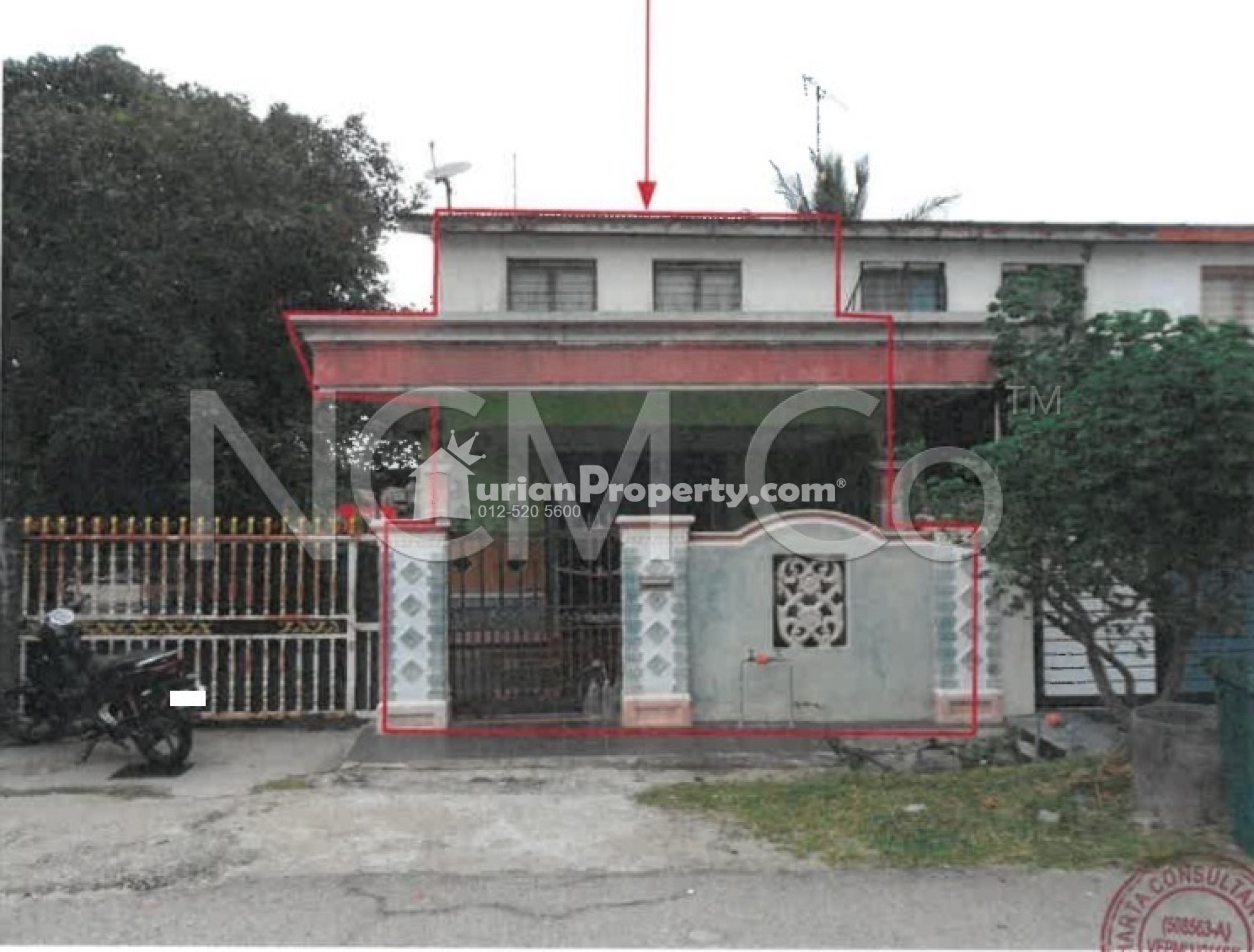 Terrace House For Auction at Seri Manjung