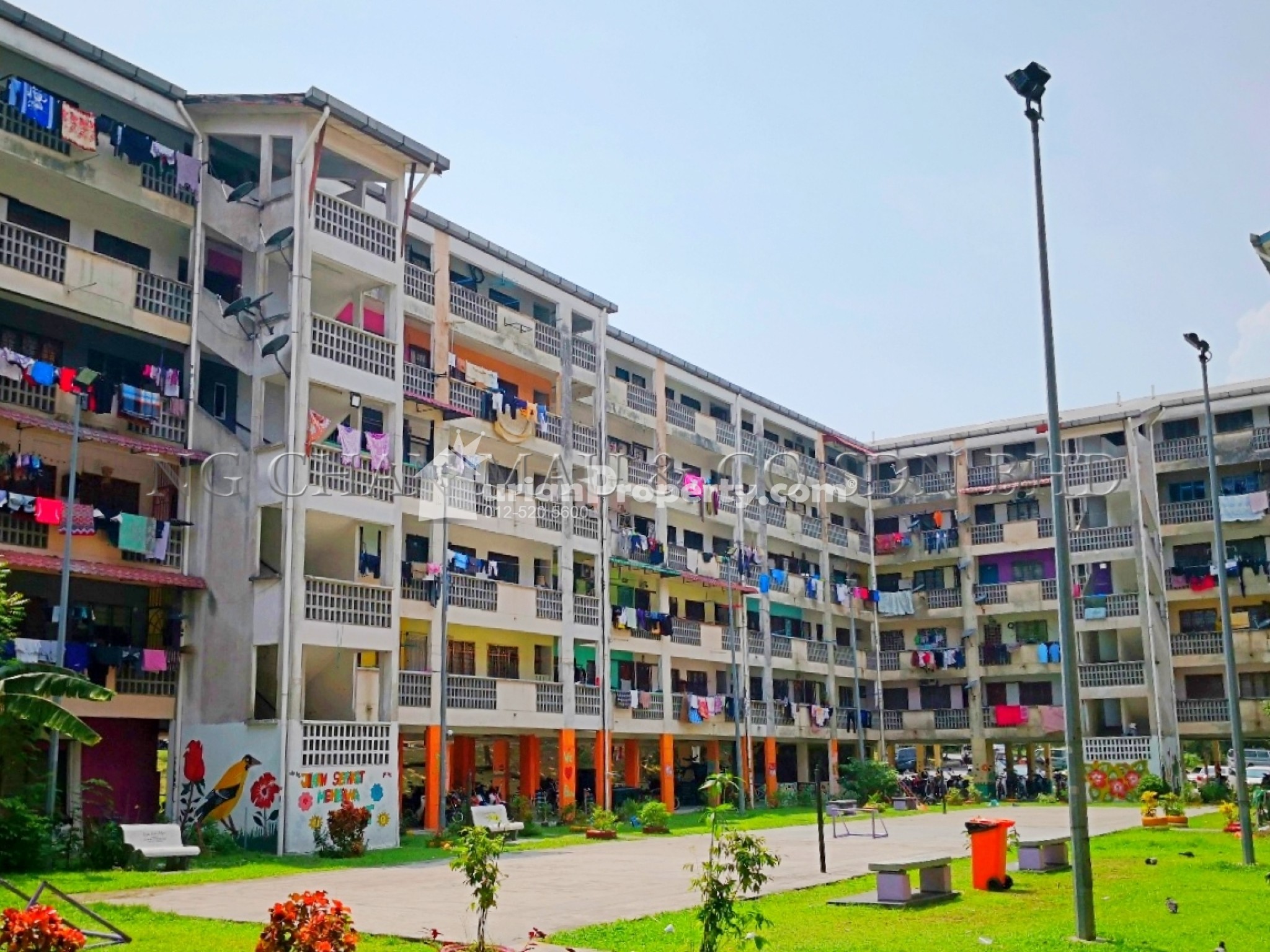 Flat For Auction at Pangsapuri Teratai