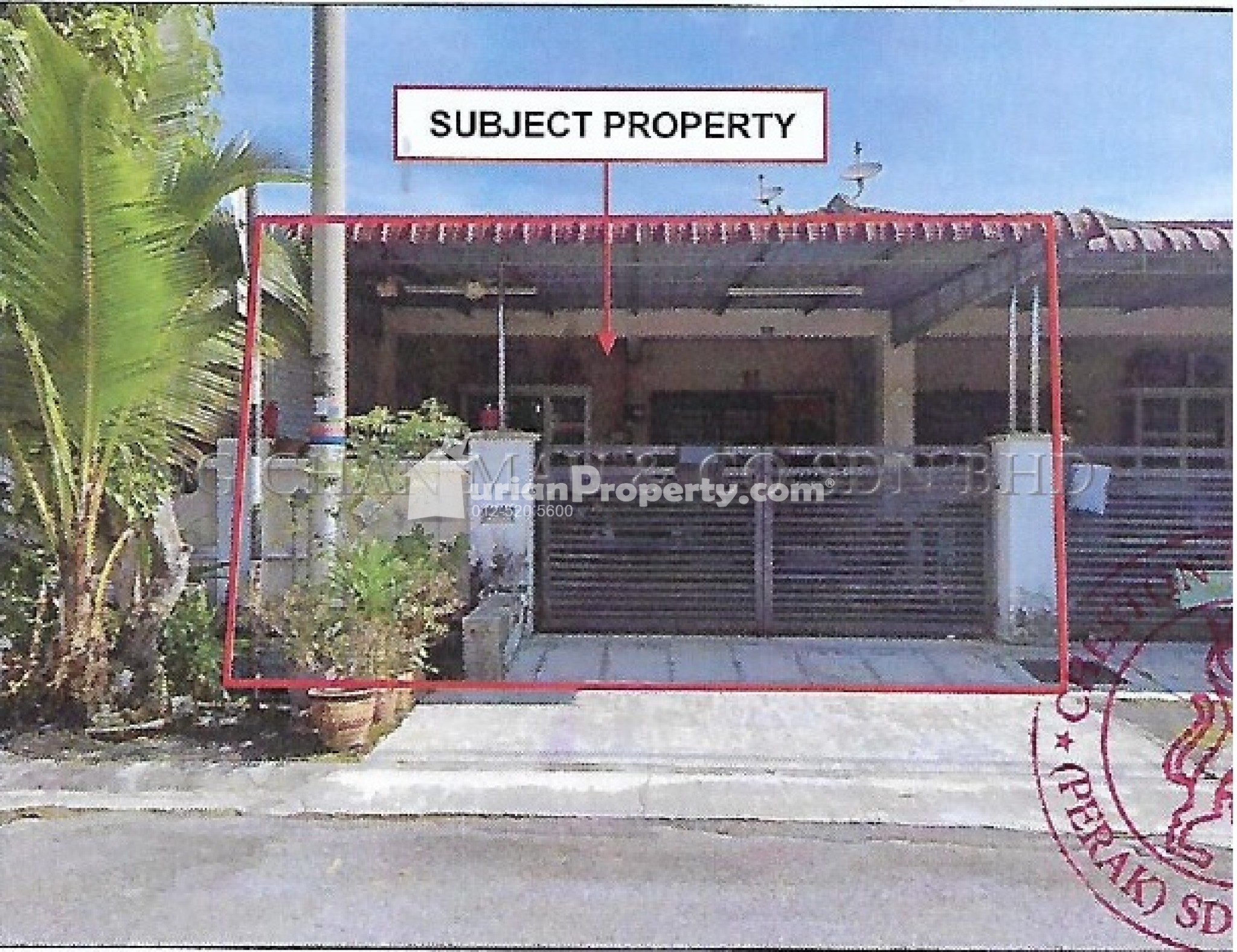 Terrace House For Auction at Desa Lang Indah