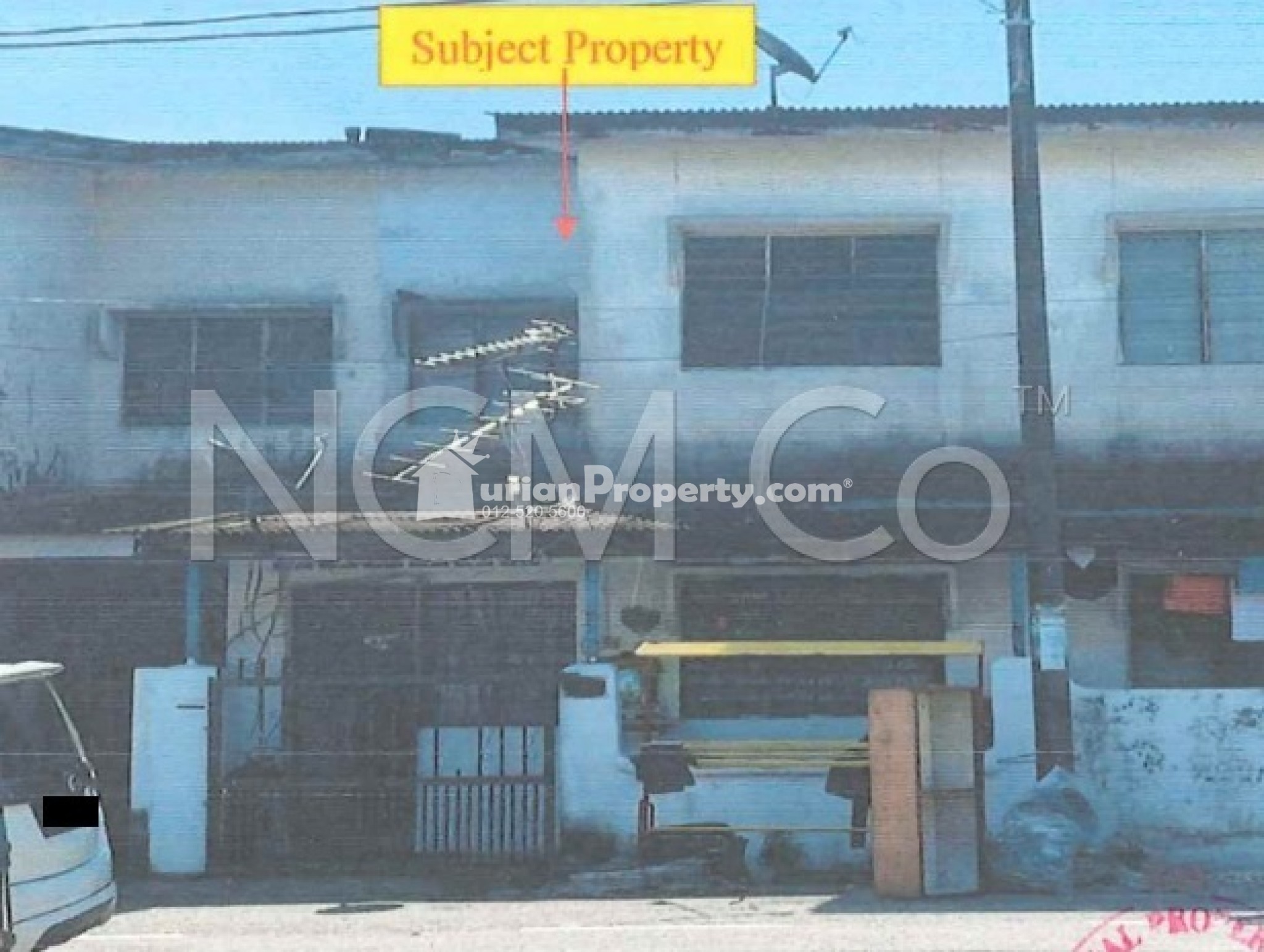 Terrace House For Auction at Bukit Mertajam