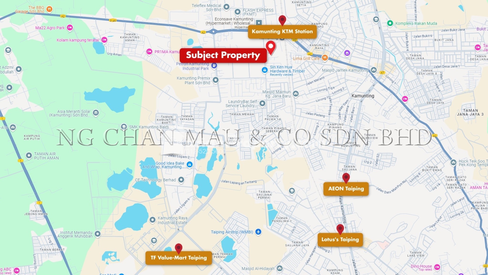 Detached Factory For Auction at Kamunting