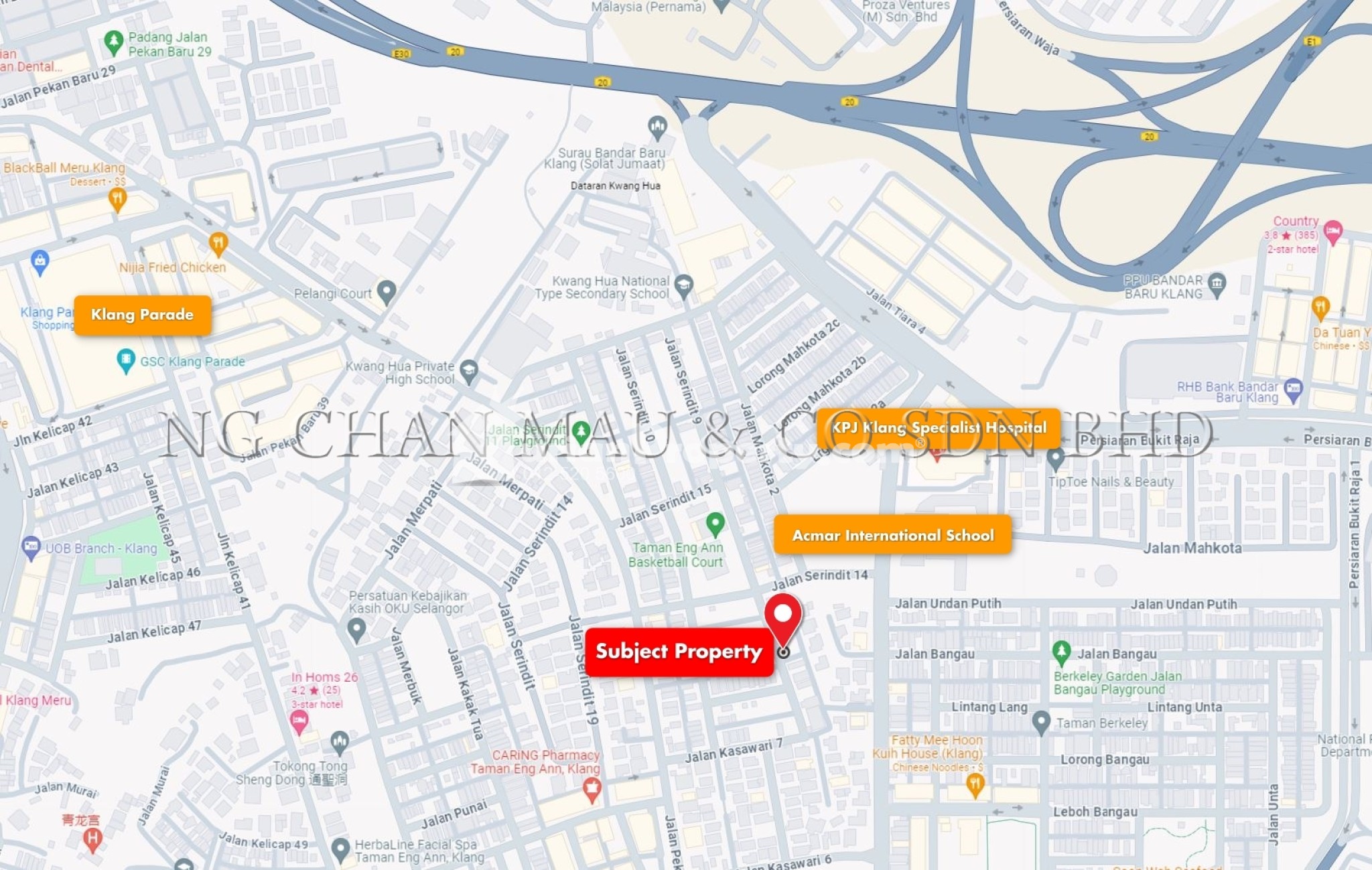 Terrace House For Auction at Taman Eng Ann