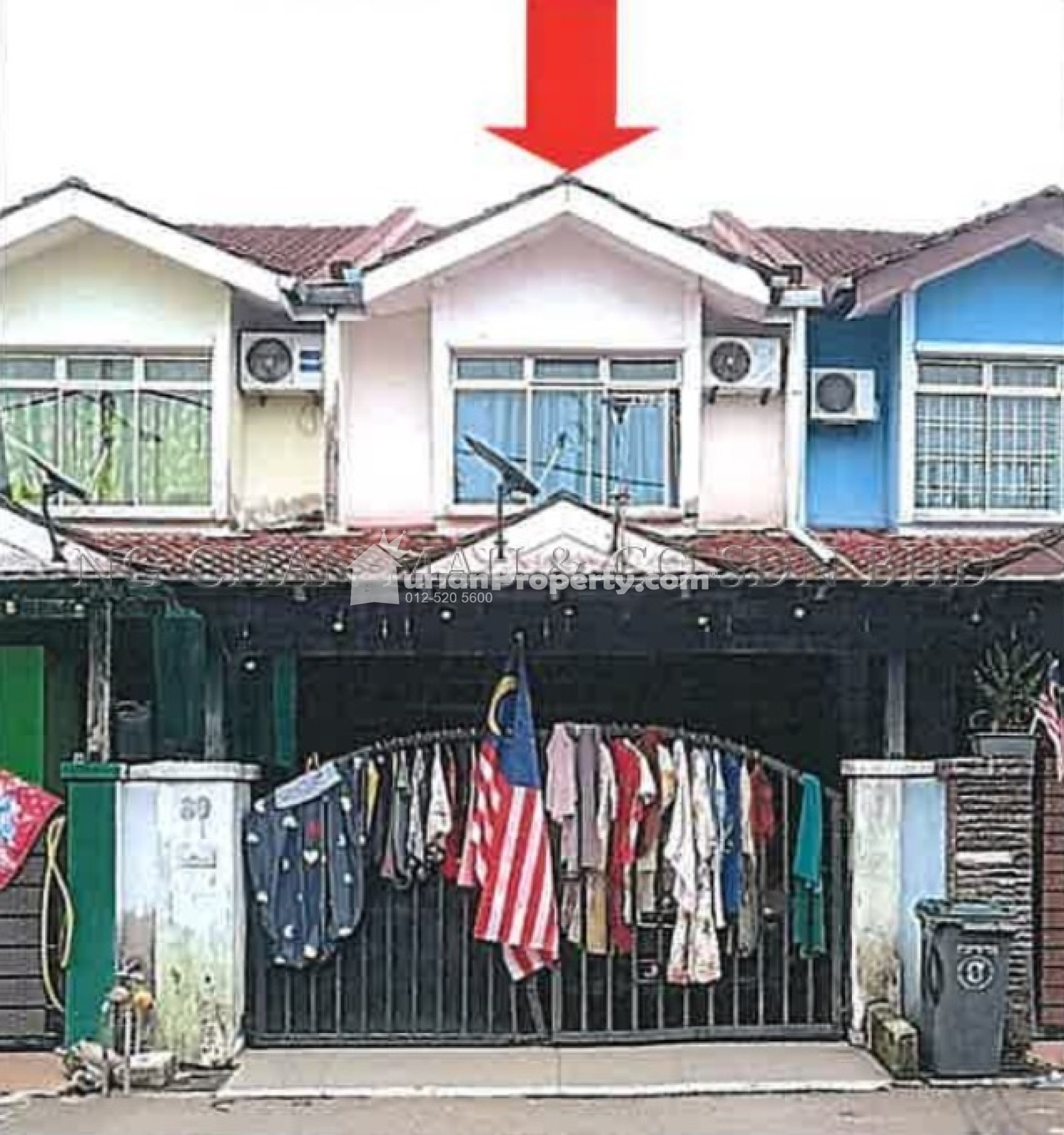 Terrace House For Auction at Taman Sri Kluang