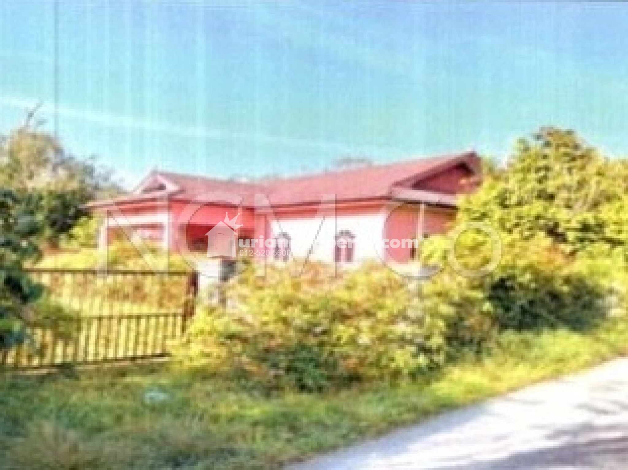 Bungalow House For Auction at Marang