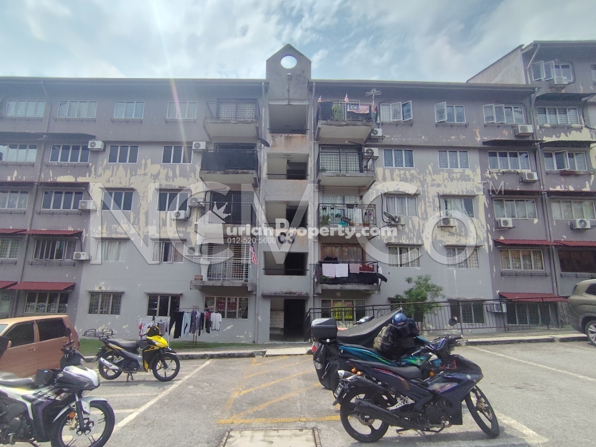 Apartment For Auction at Putra Permai Type C