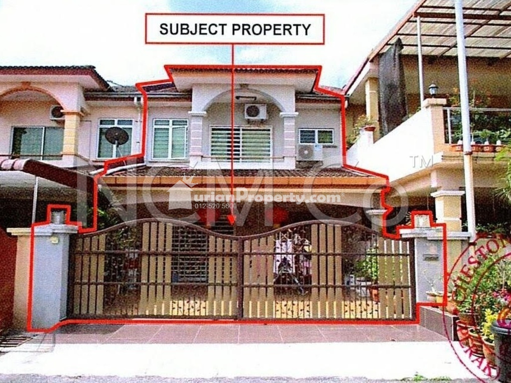 Terrace House For Auction at Simpang