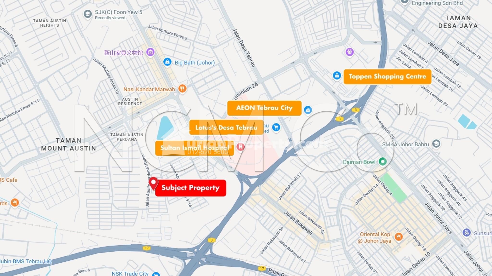 Terrace House For Auction at Taman Austin Perdana