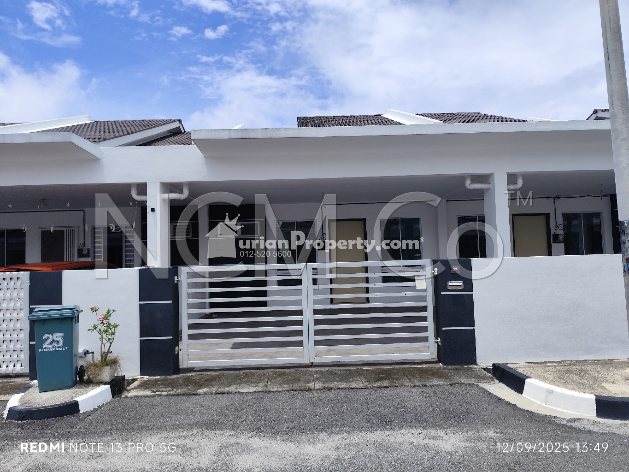 Terrace House For Auction at Tasek Gelugor