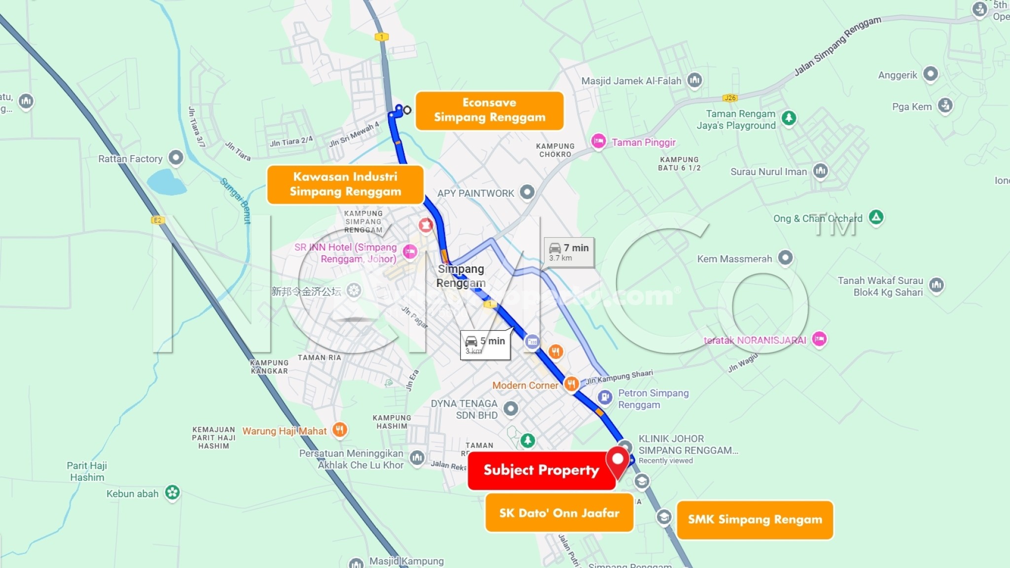 Semi D For Auction at Simpang Renggam