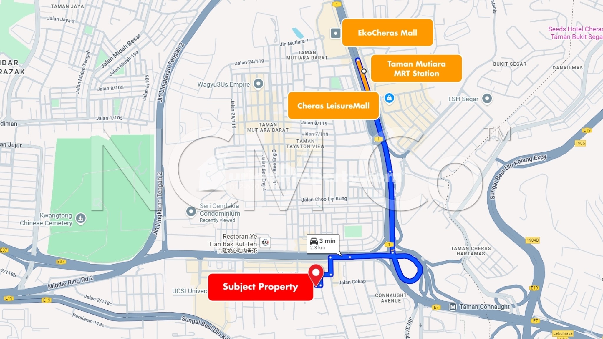 Bungalow House For Auction at Taman Connaught