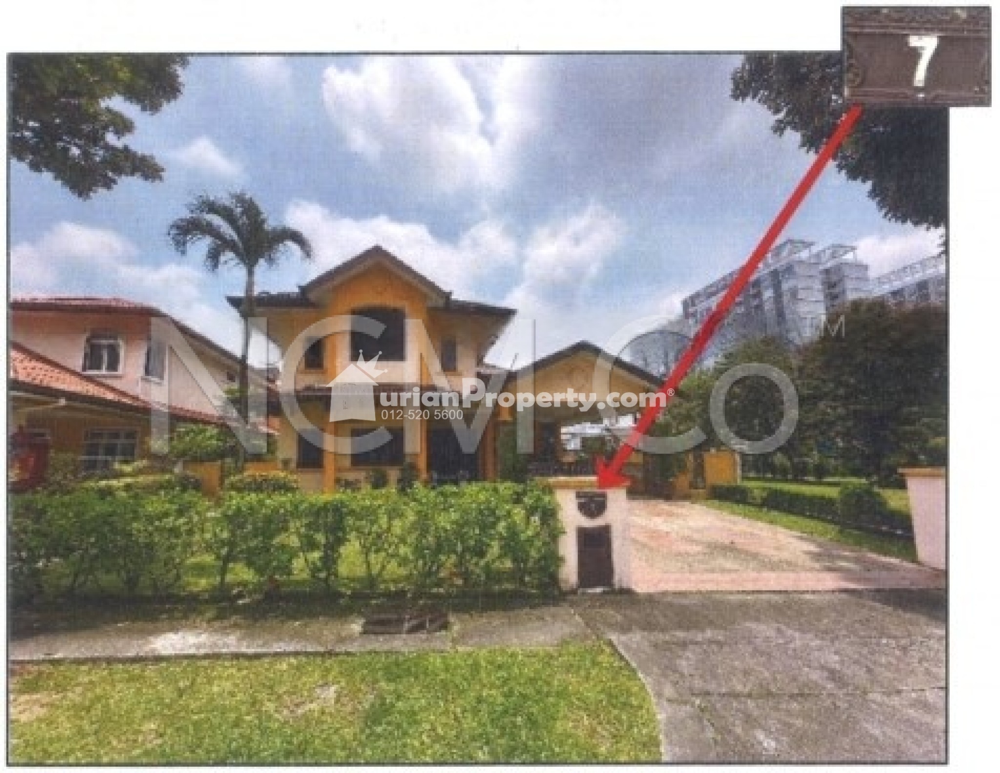 Bungalow House For Auction at Bukit Rimau