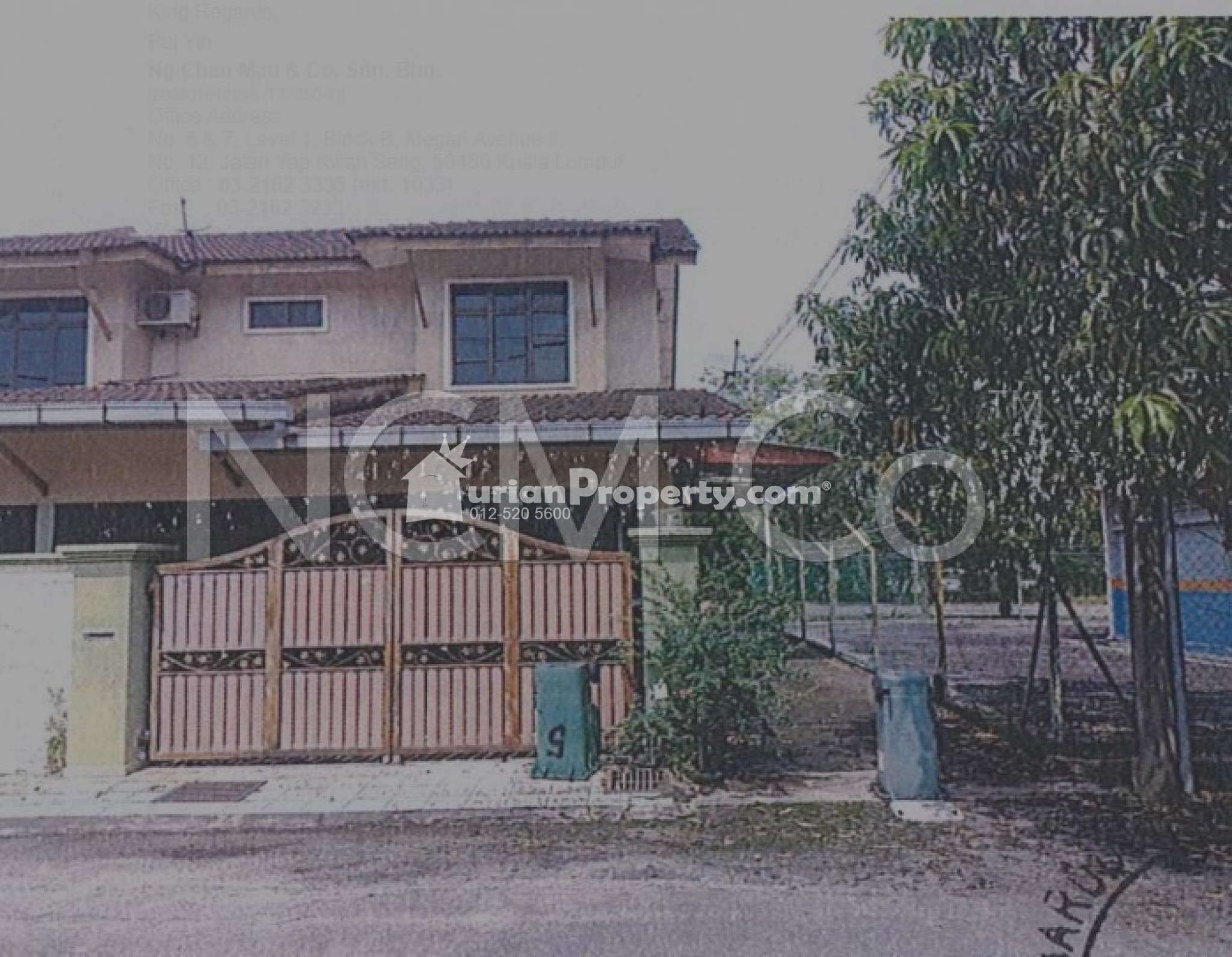 Terrace House For Auction at Taman Pandan Mewah