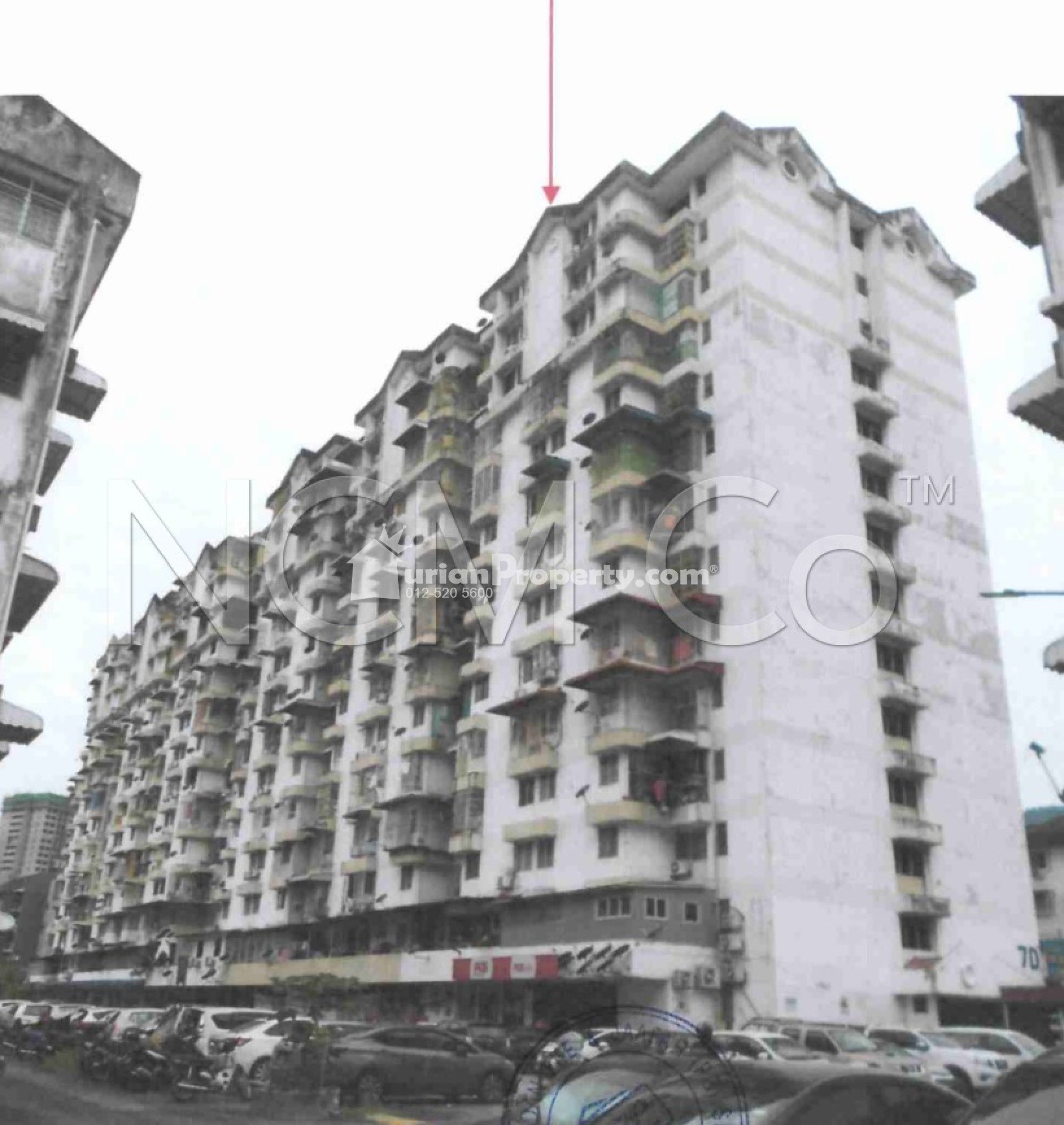 Flat For Auction at Desa Intan