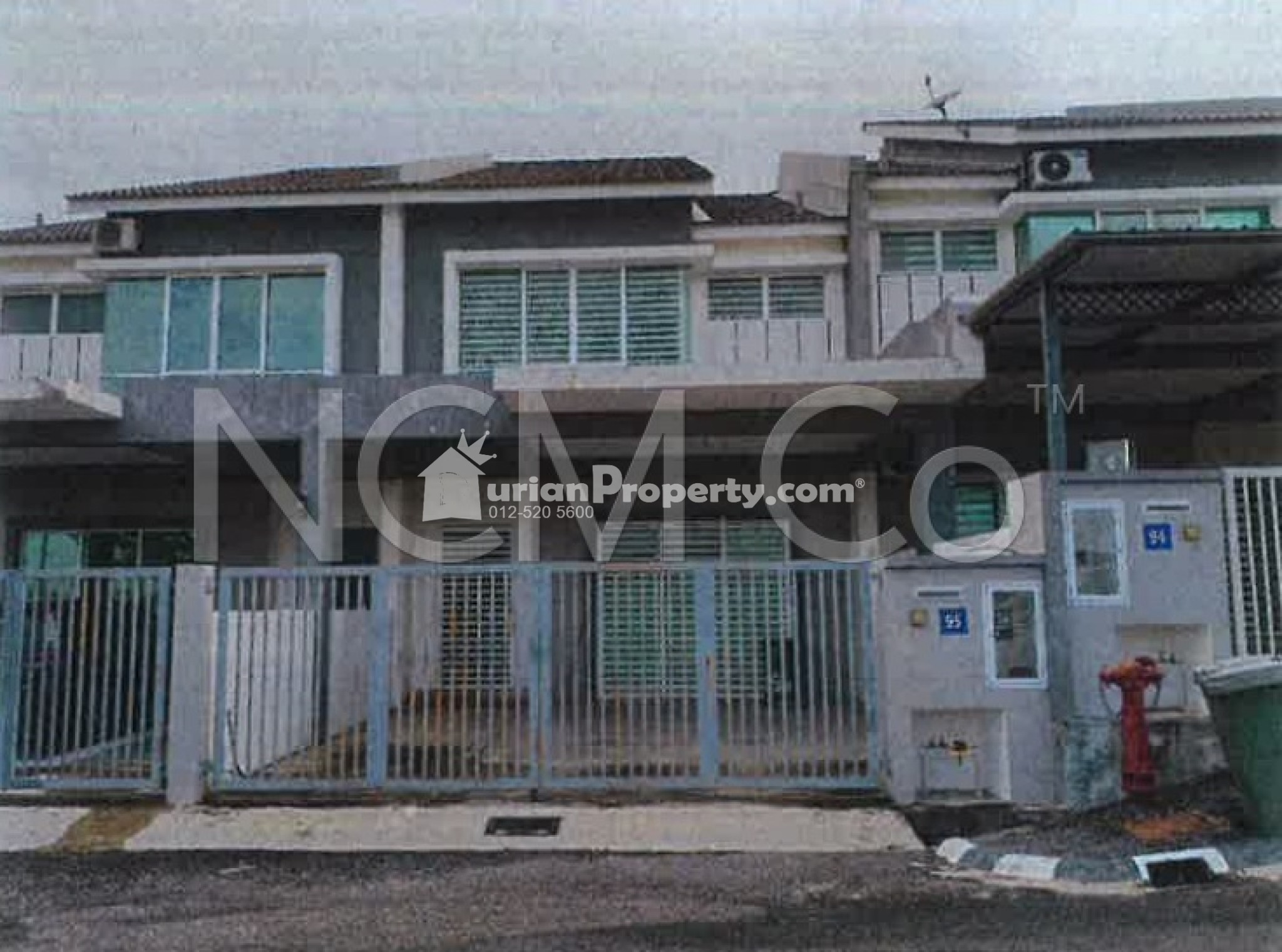 Terrace House For Auction at Bintang Maya Residence